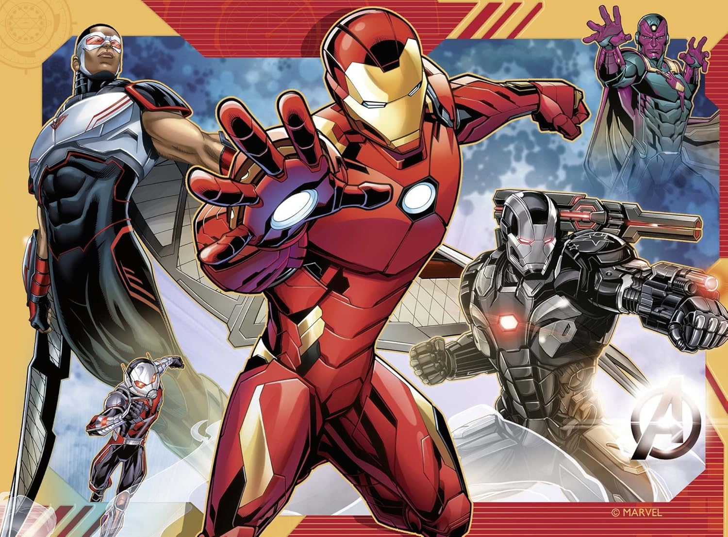 Ravensburger Marvel Avengers 4-in-1 Jigsaw Puzzle Set - 12, 16, 20, 24 Pieces for Kids Ages 3+ 10