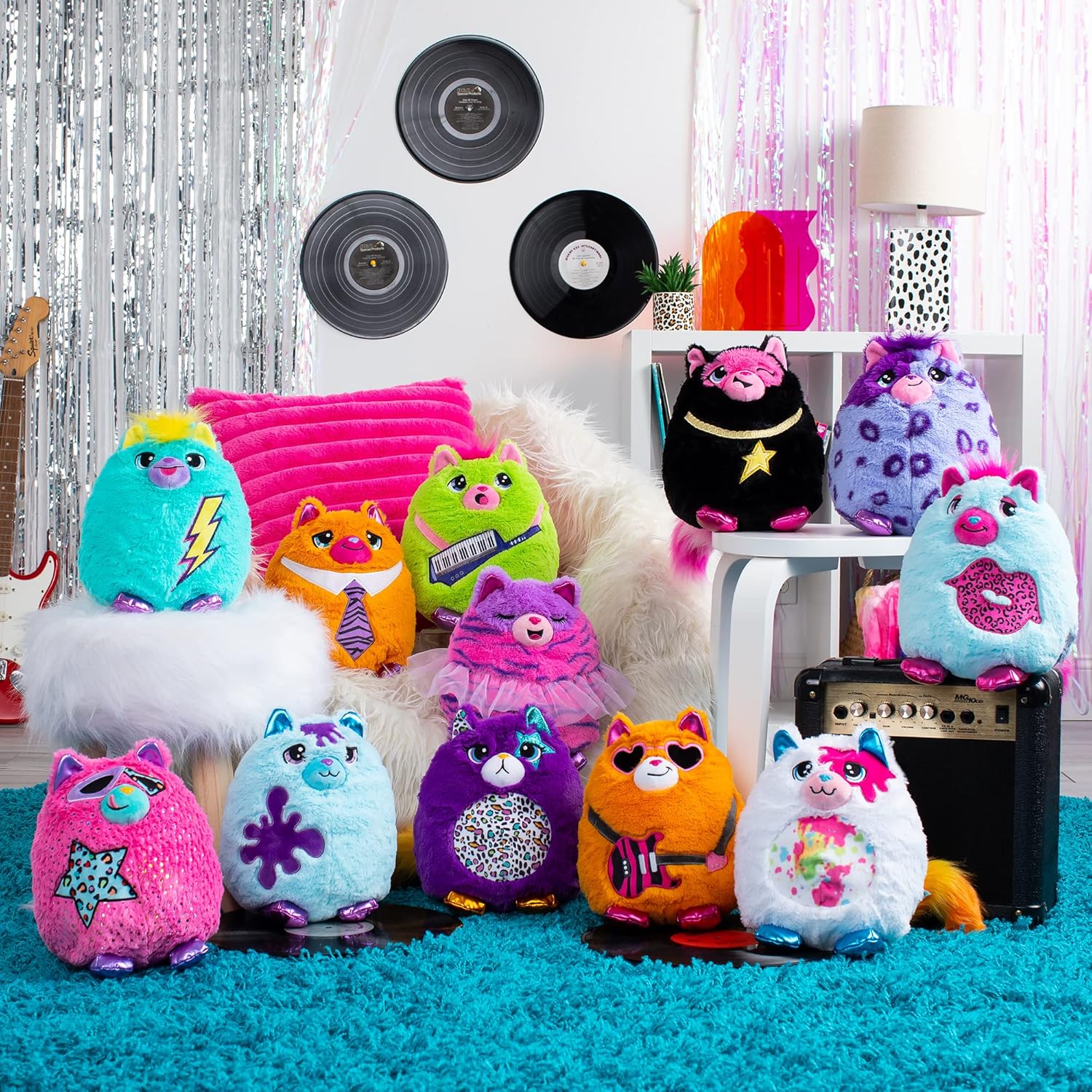 Misfittens Surprise Cat Plush Wave 3 - Soft Squeeze & Stretch Collectible Plush Toy 3