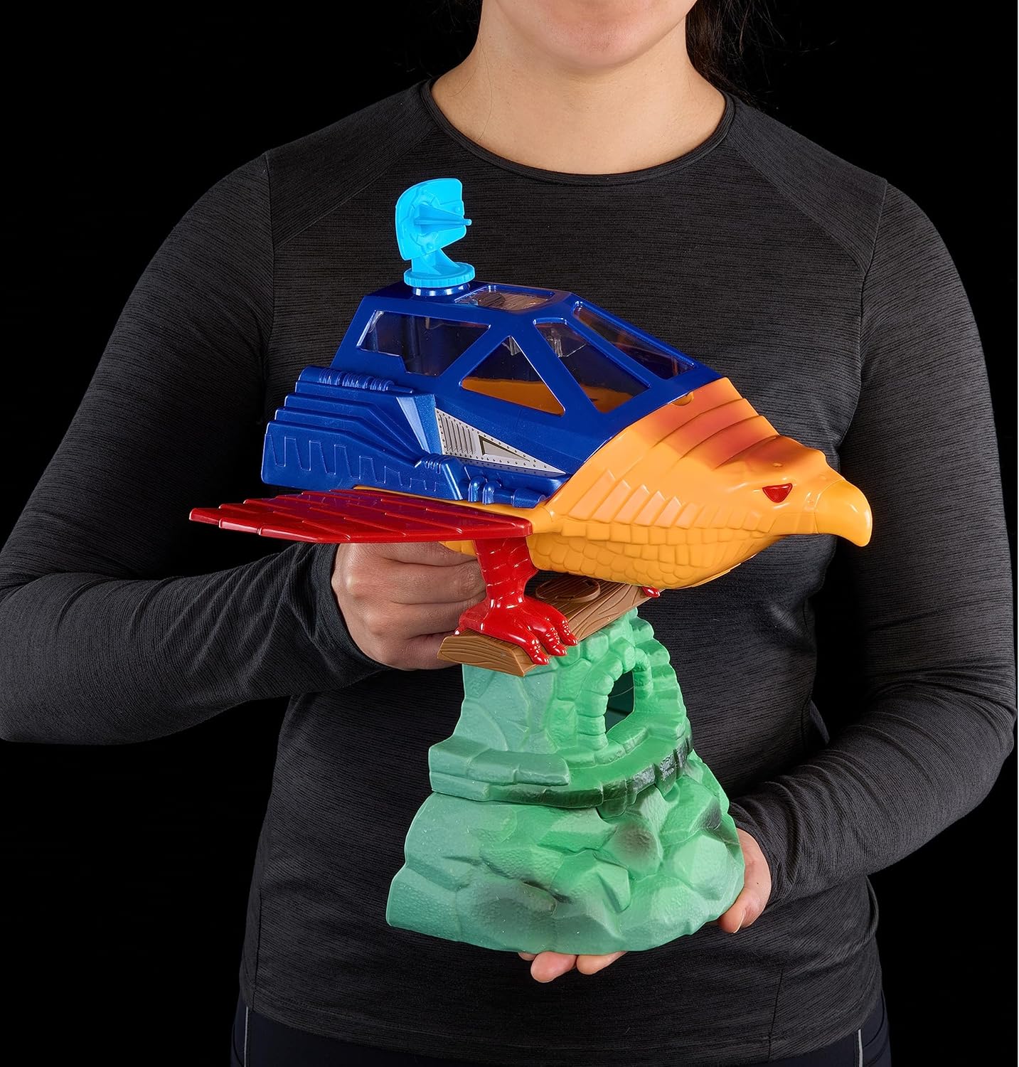 Masters of the Universe Origins Talon Fighter and Point Dread - 5.5-Inch Scale Vehicle and Outpost Playset for Ages 6+ 3