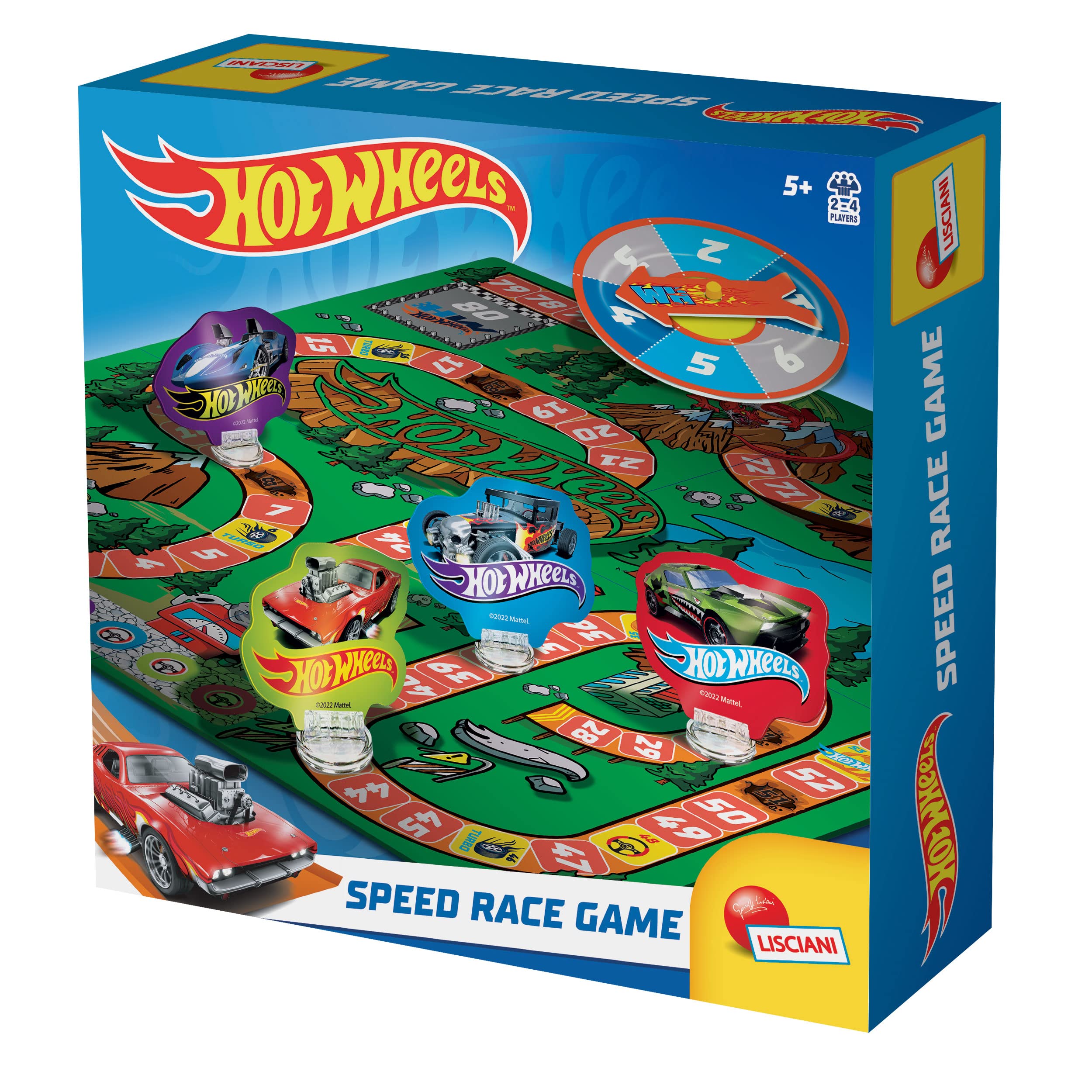 Lisciani Hot Wheels Speed Race Game Board Game