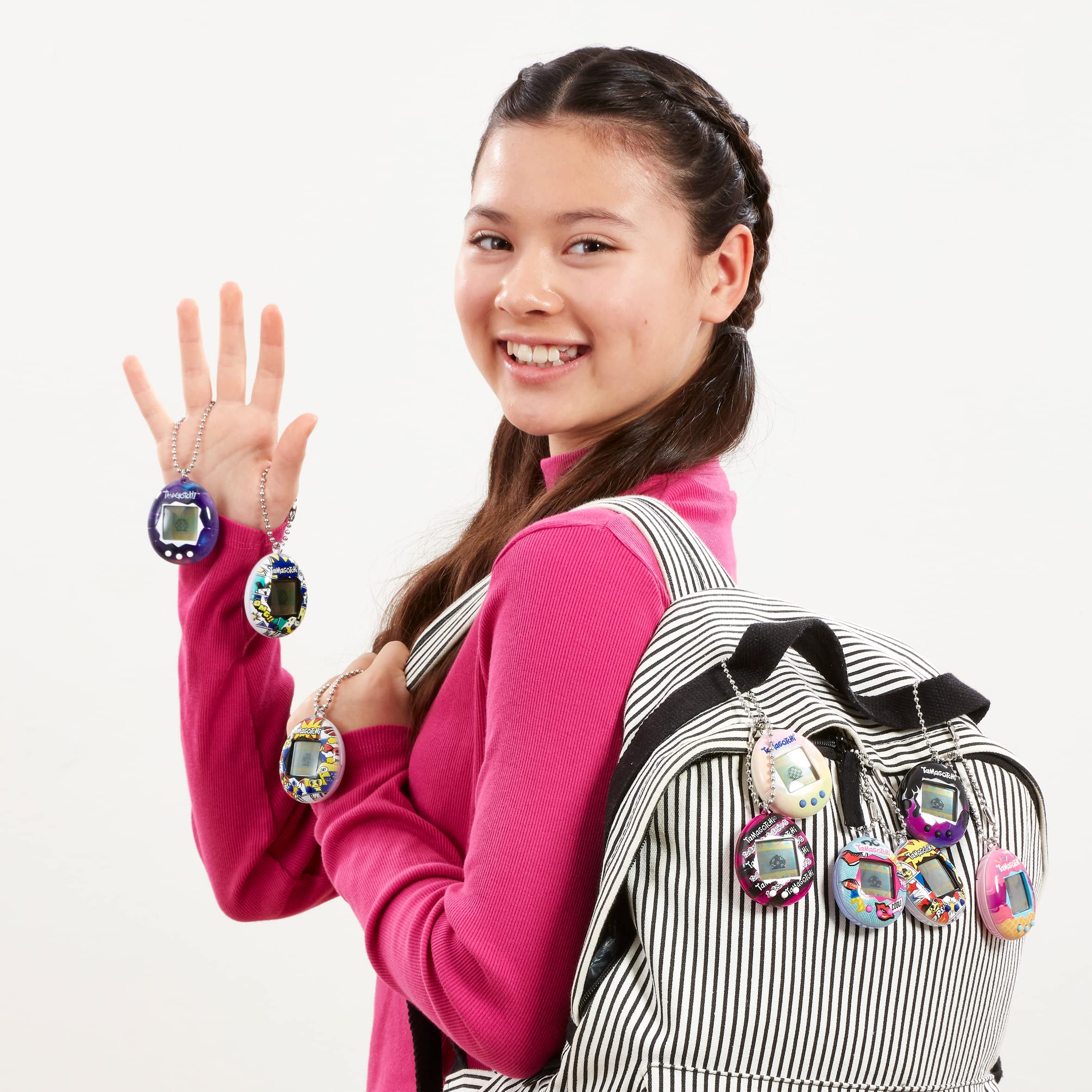 Bandai Tamagotchi Original Mermaid Shell - Retro Virtual Pet Toy for Kids & Adults 8+ 6