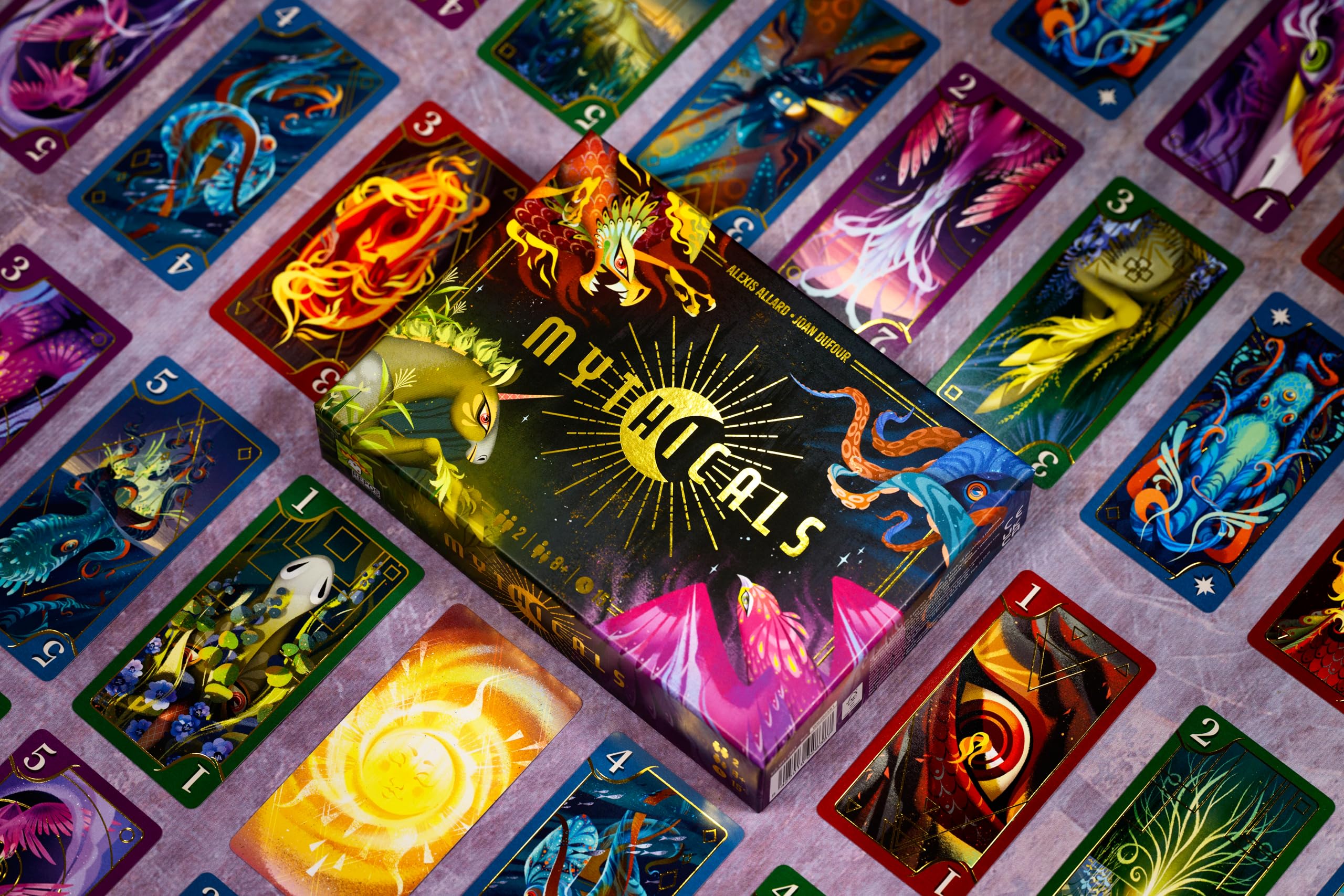 Asmodee Mythicals Board Game | 2 Players | Ages 8+ | 15+ Min 4