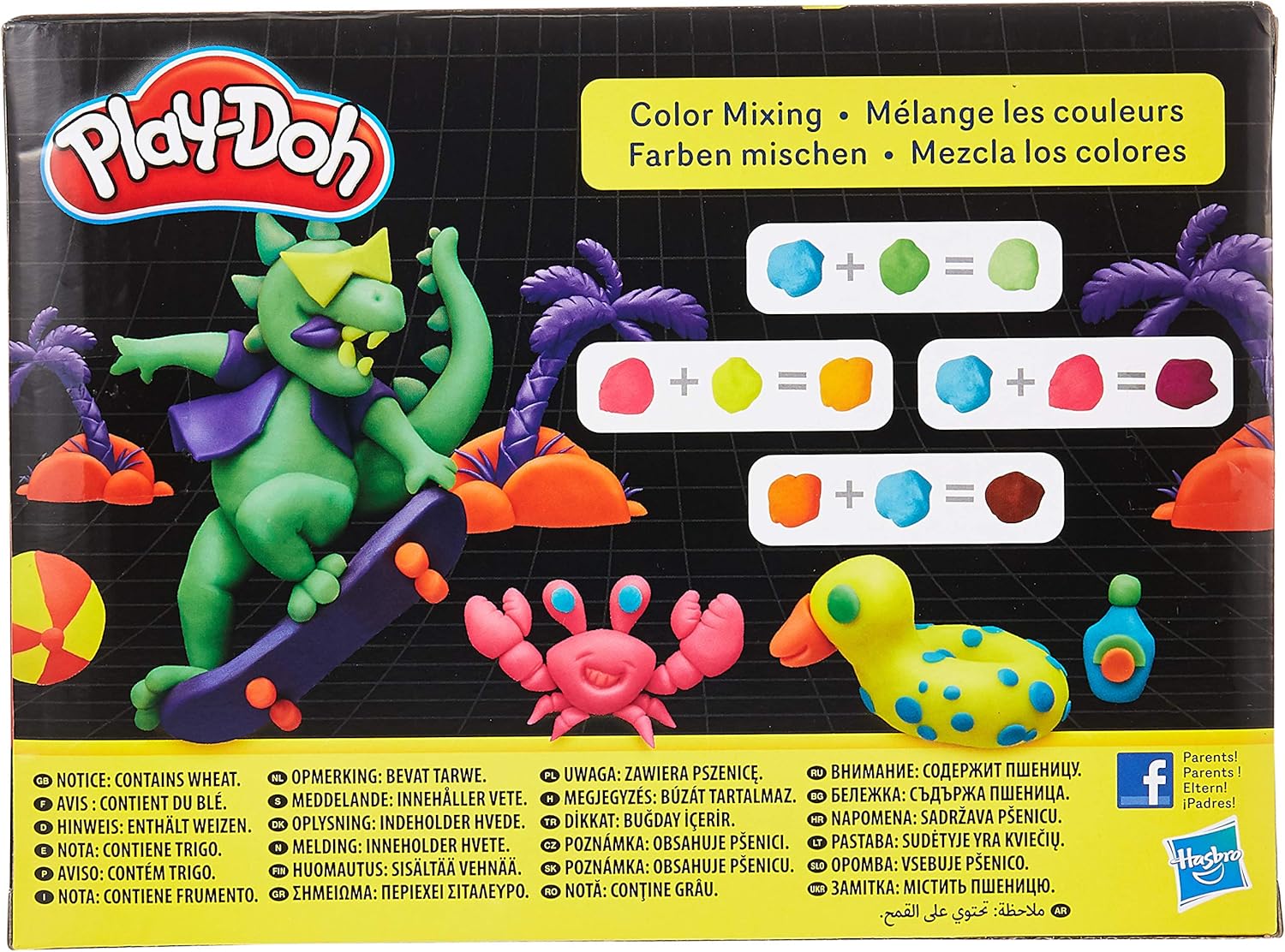 Play-Doh 8-Pack Neon Non-Toxic Modeling Compound - 8 Vibrant Colors (E5063ES1) 4