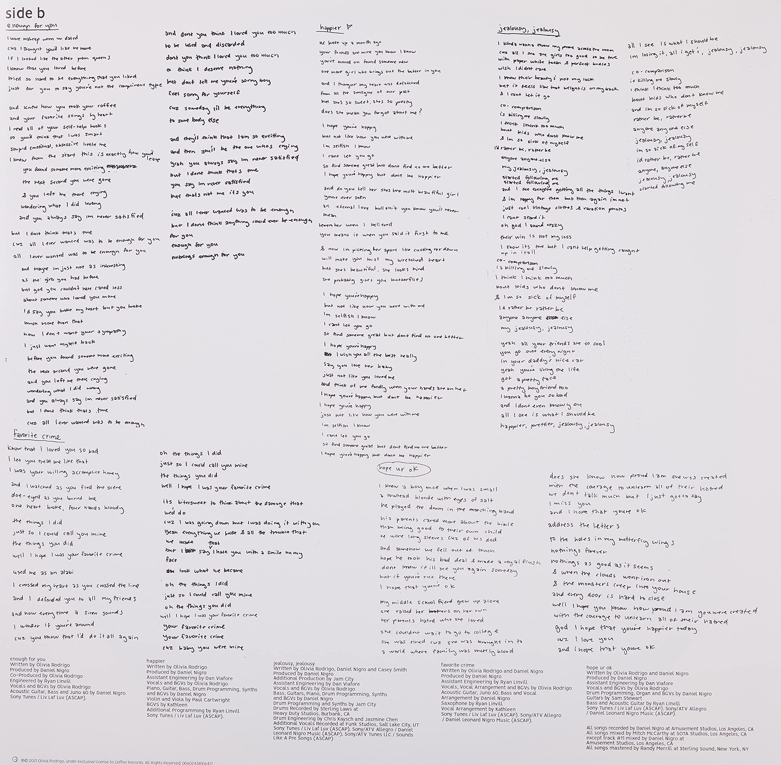 Olivia Rodrigo – SOUR [VINYL] 5