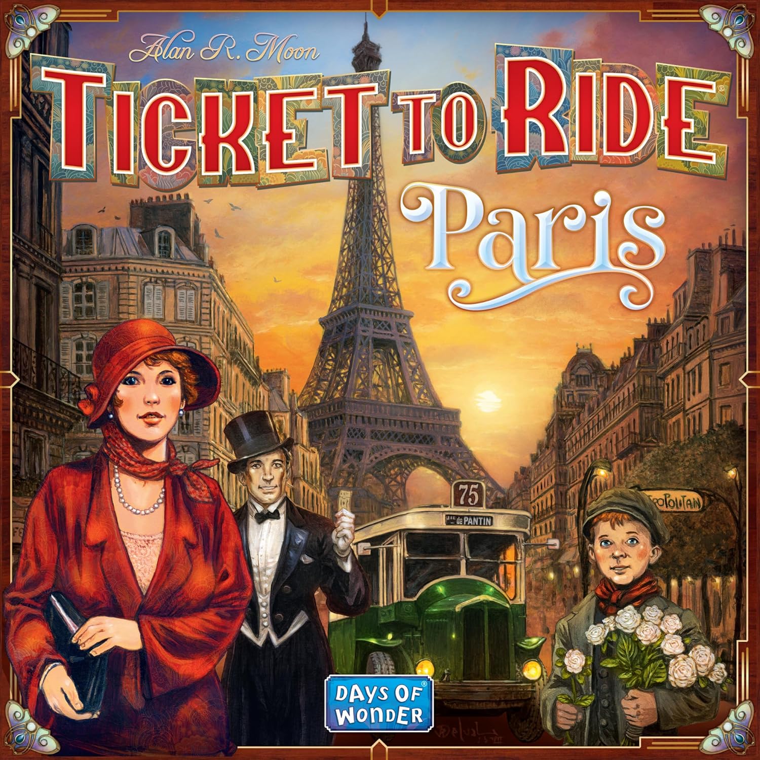 Days of Wonder Ticket to Ride Paris Board Game 7