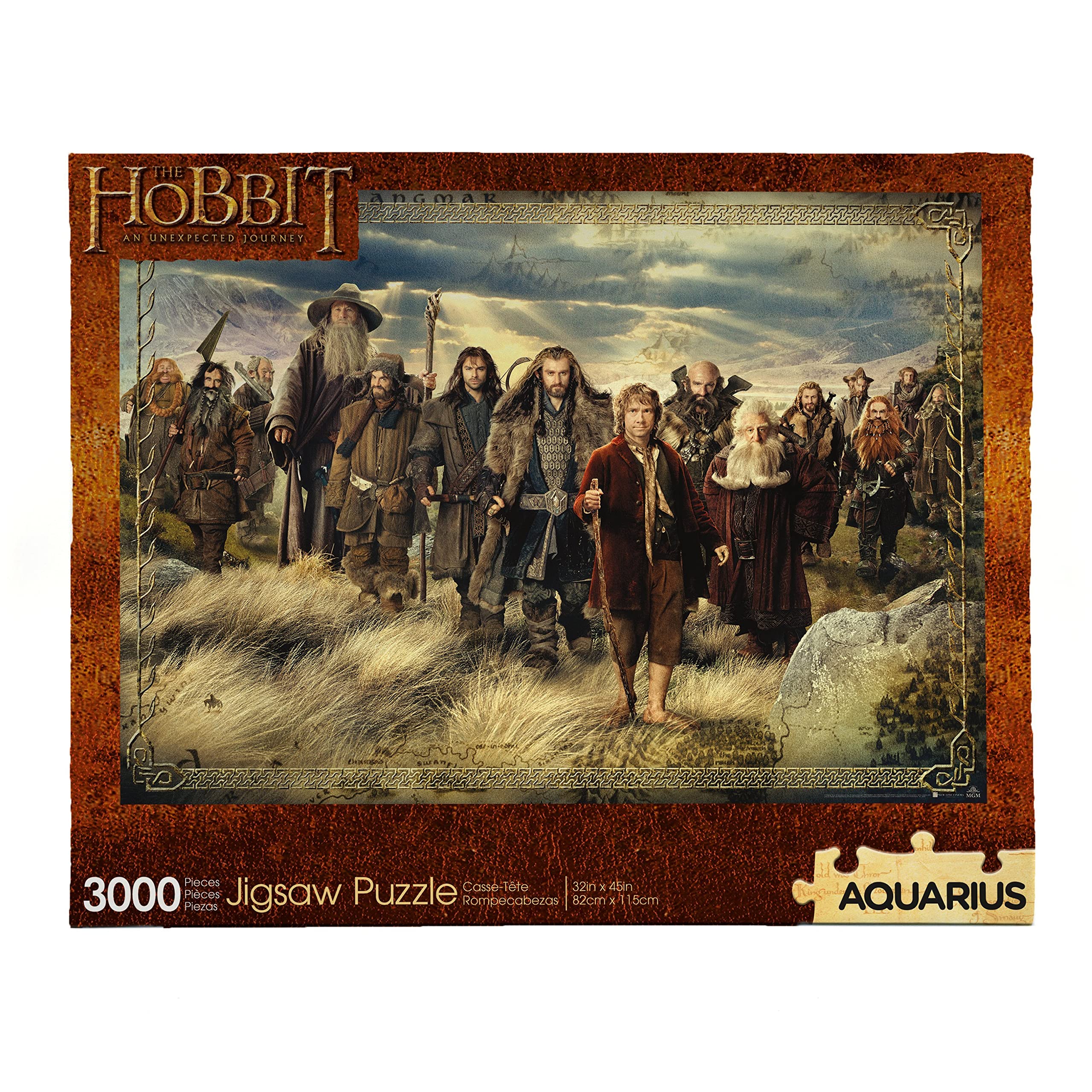 AQUARIUS The Hobbit Puzzle (3000 Piece Jigsaw Puzzle) (68521)