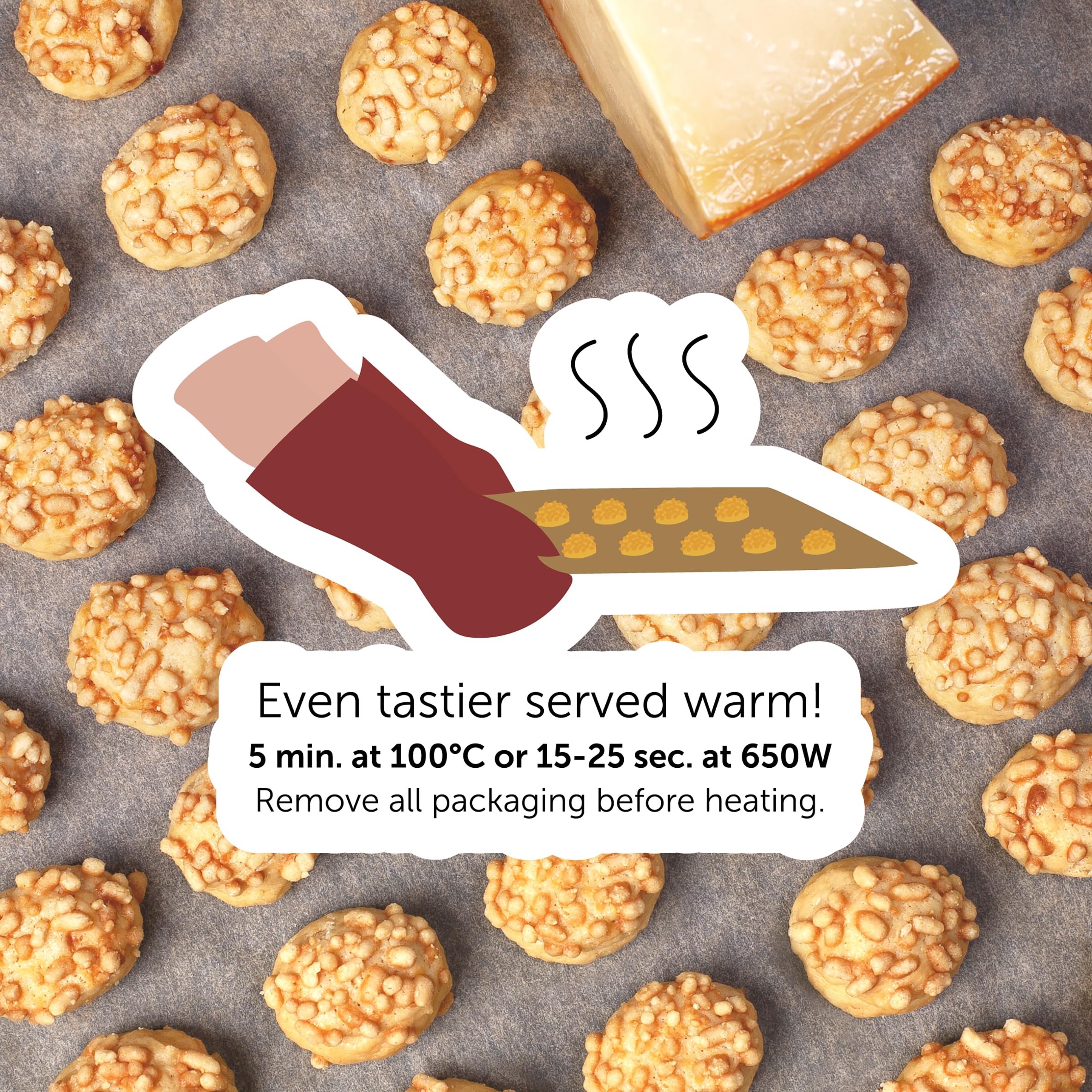 Buiteman Gouda Biscuit 75g - Savoury Crumble Biscuit with Aged Cheese Flavor 7