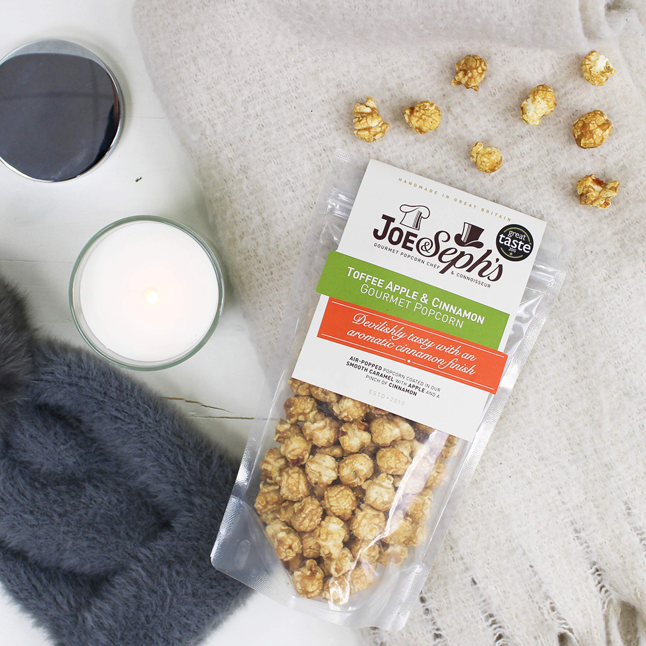 Joe & Seph's Movie Night In Box - Gourmet Popcorn & Chocolate Bites Gift Set (500g) 5