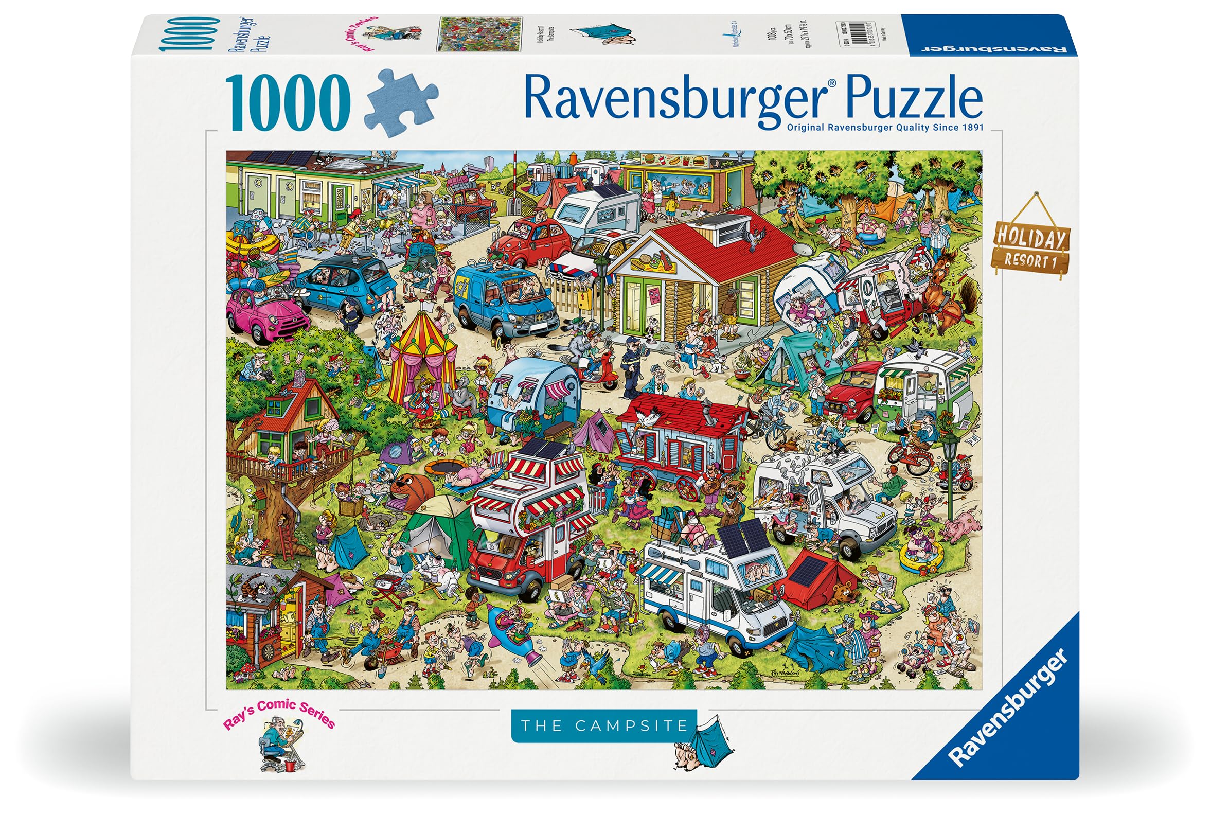 Ravensburger The Campsite Jigsaw Puzzle - 1000 Pieces