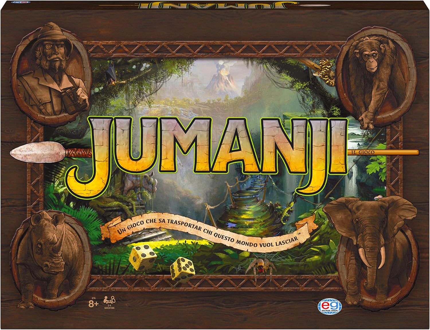 Spin Master Jumanji The Game Board Game