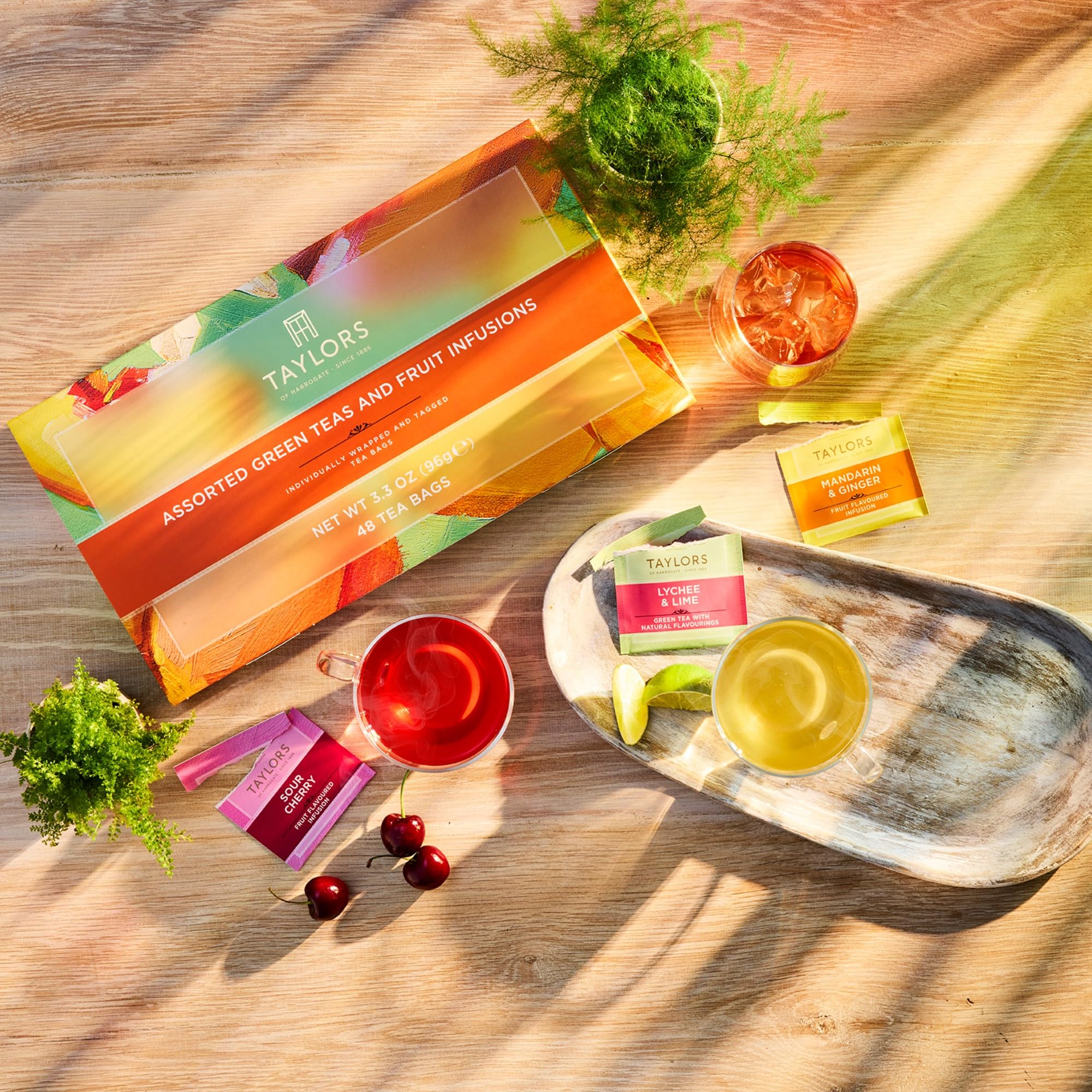 Taylors of Harrogate Assorted Green Teas and Fruit Infusions Selection Gift Box | 48 Count 6