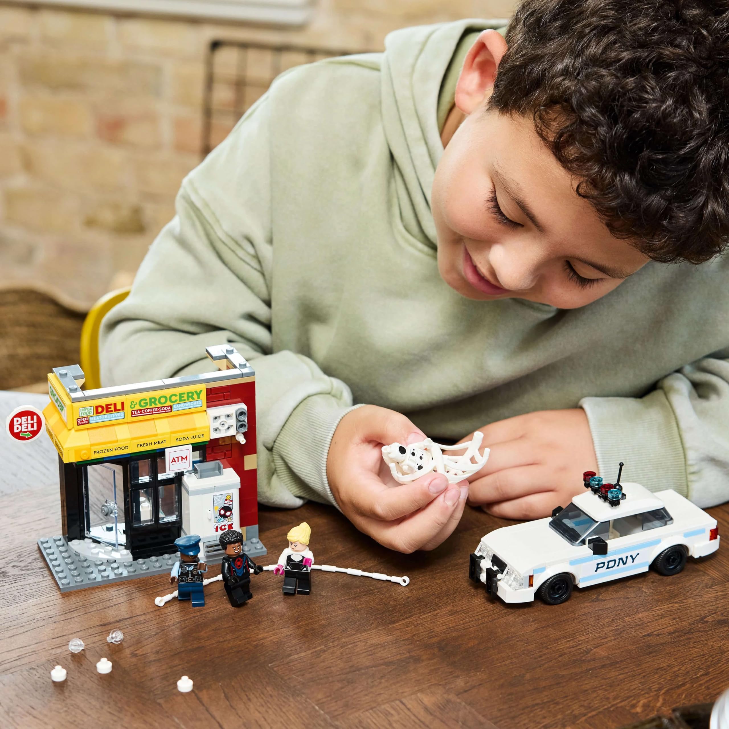 LEGO Marvel Spider-Verse: Miles Morales vs. The Spot - Super Heroes Playset for Ages 9+ 11