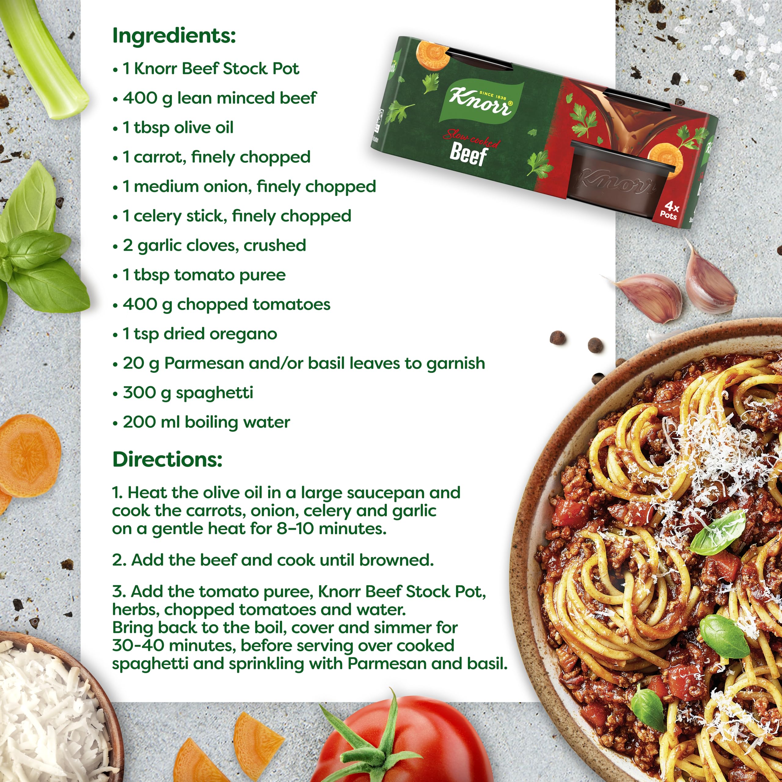 Knorr - Beef Stock Pots (112g Pack of 4) 7