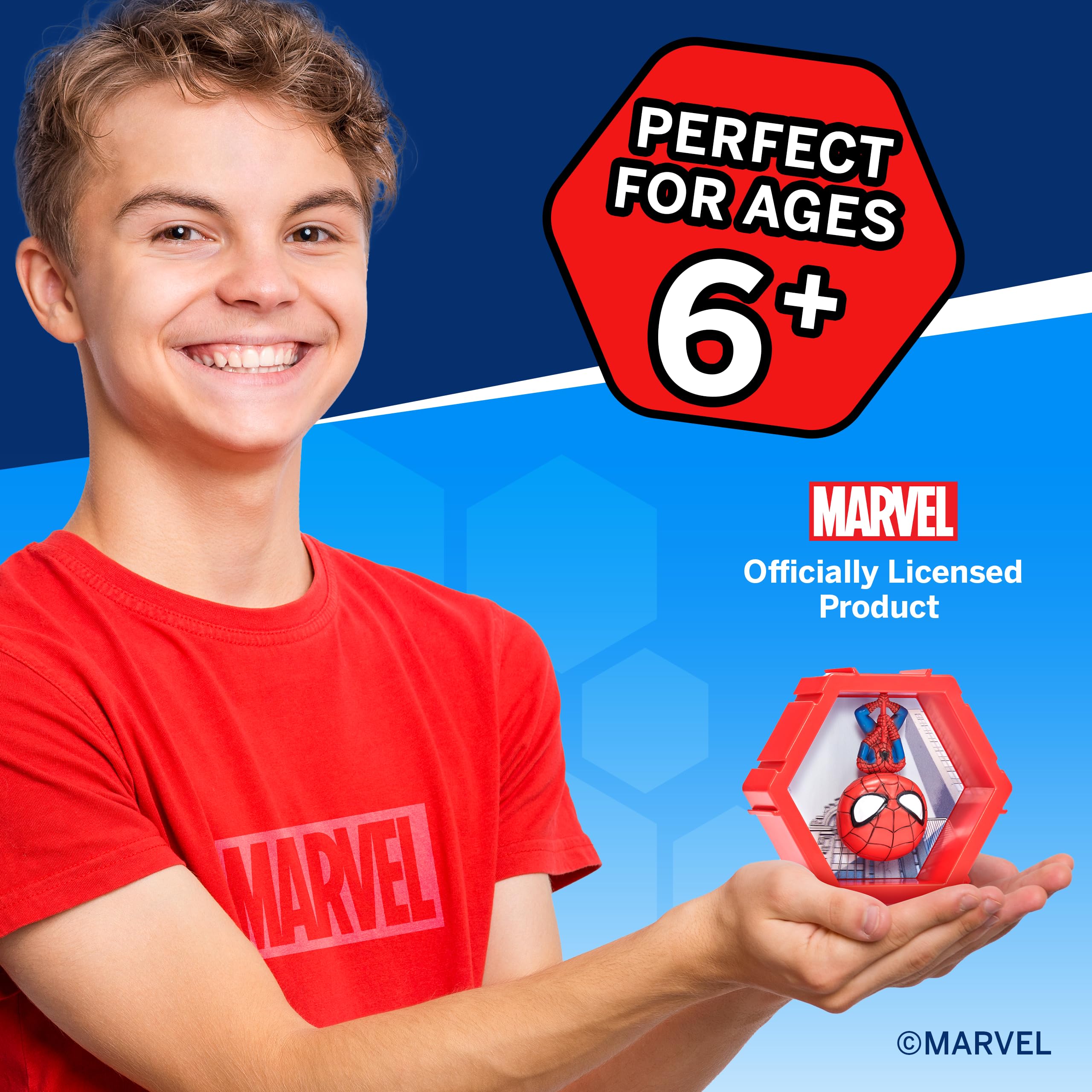 WOW! PODS Spider-man Collectible Bobblehead Figure | 4D Lenticular Effect | Special Edition 6