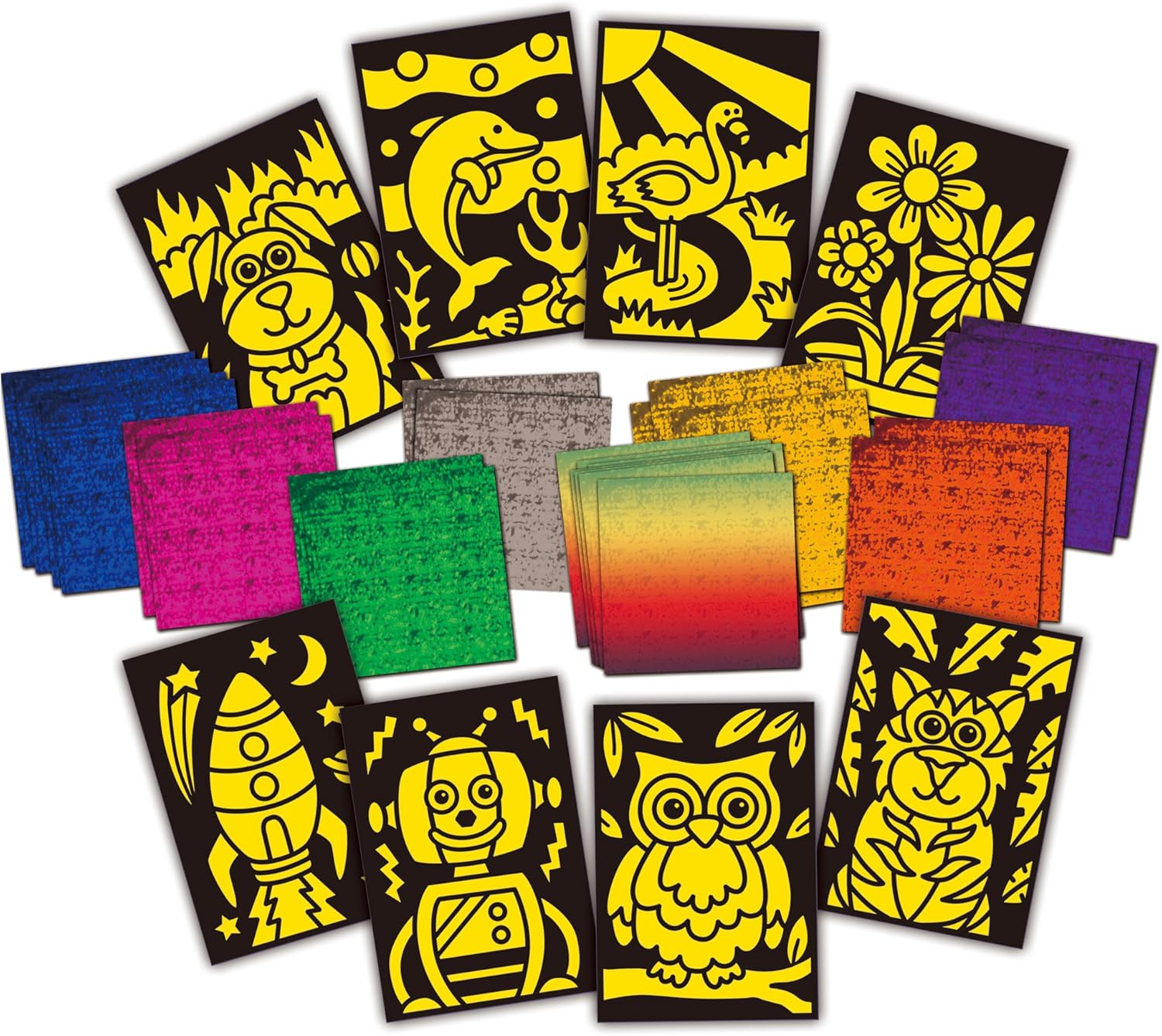 Galt Fab Folienkunst-Set – Glitzernde Bastelaktivität für Kinder ab 6 Jahren 5