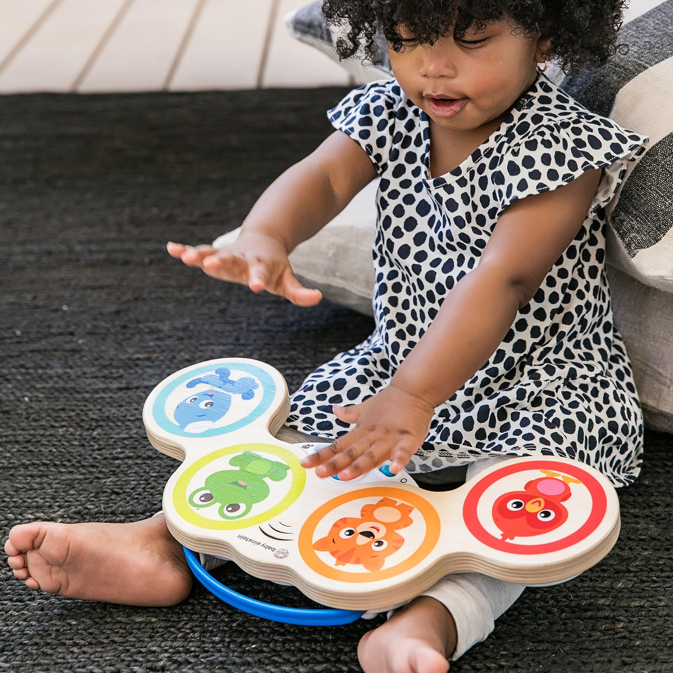 Baby Einstein Magic Touch Holztrommel-Spielzeug – ab 6 Monaten 5