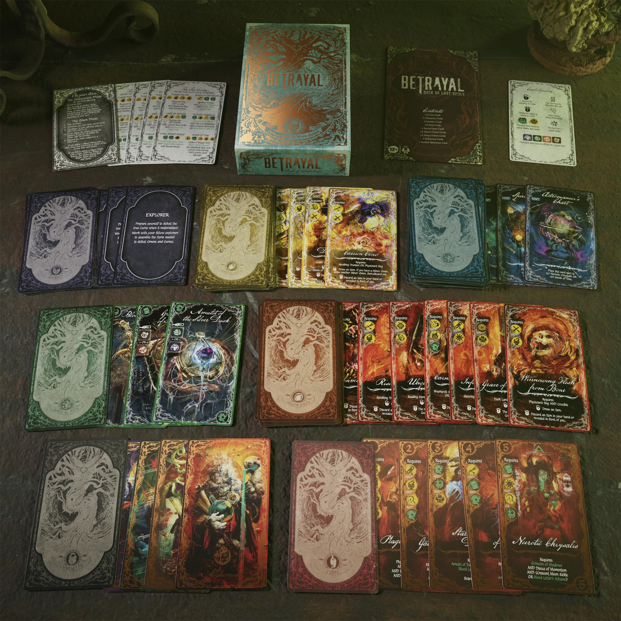 Avalon Hill Betrayal Deck of Lost Souls Card Game - Horror Strategy Game | 3-5 Players | Ages 12+ 9