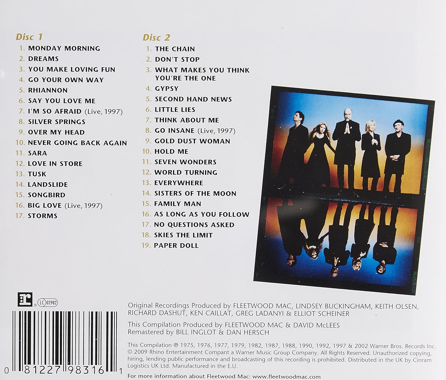 Fleetwood Mac - The Very Best of Fleetwood Mac Audio CD