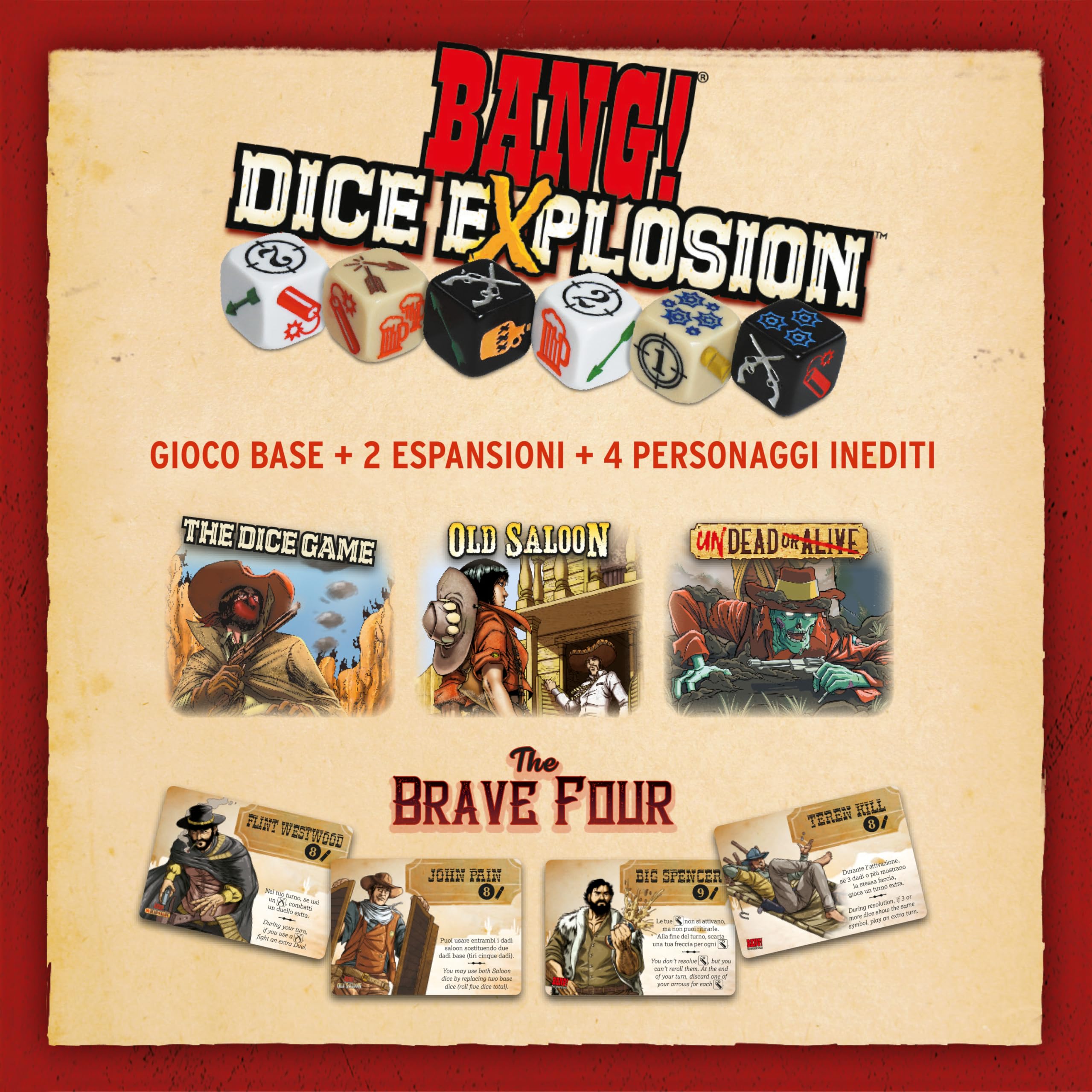 DV Games Bang Dice Explosion - Dice Game for 3 to 8 Players - Ages 8+ 11