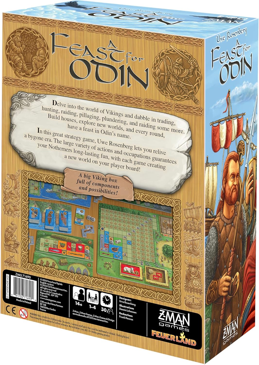Z-Man Games A Feast for Odin Board Game 6
