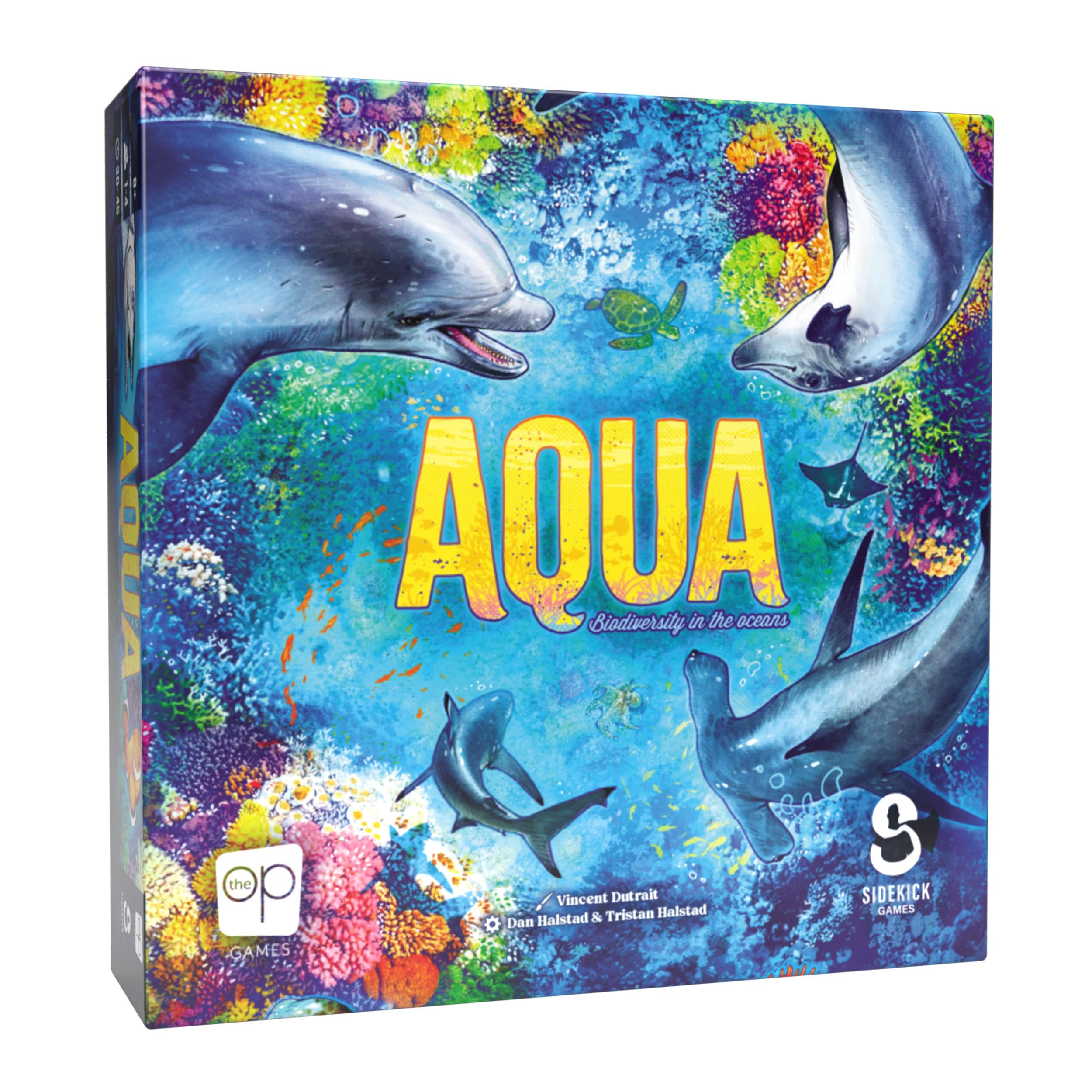 USAopoly Aqua Board Game with Art by Vincent Dutrait 11