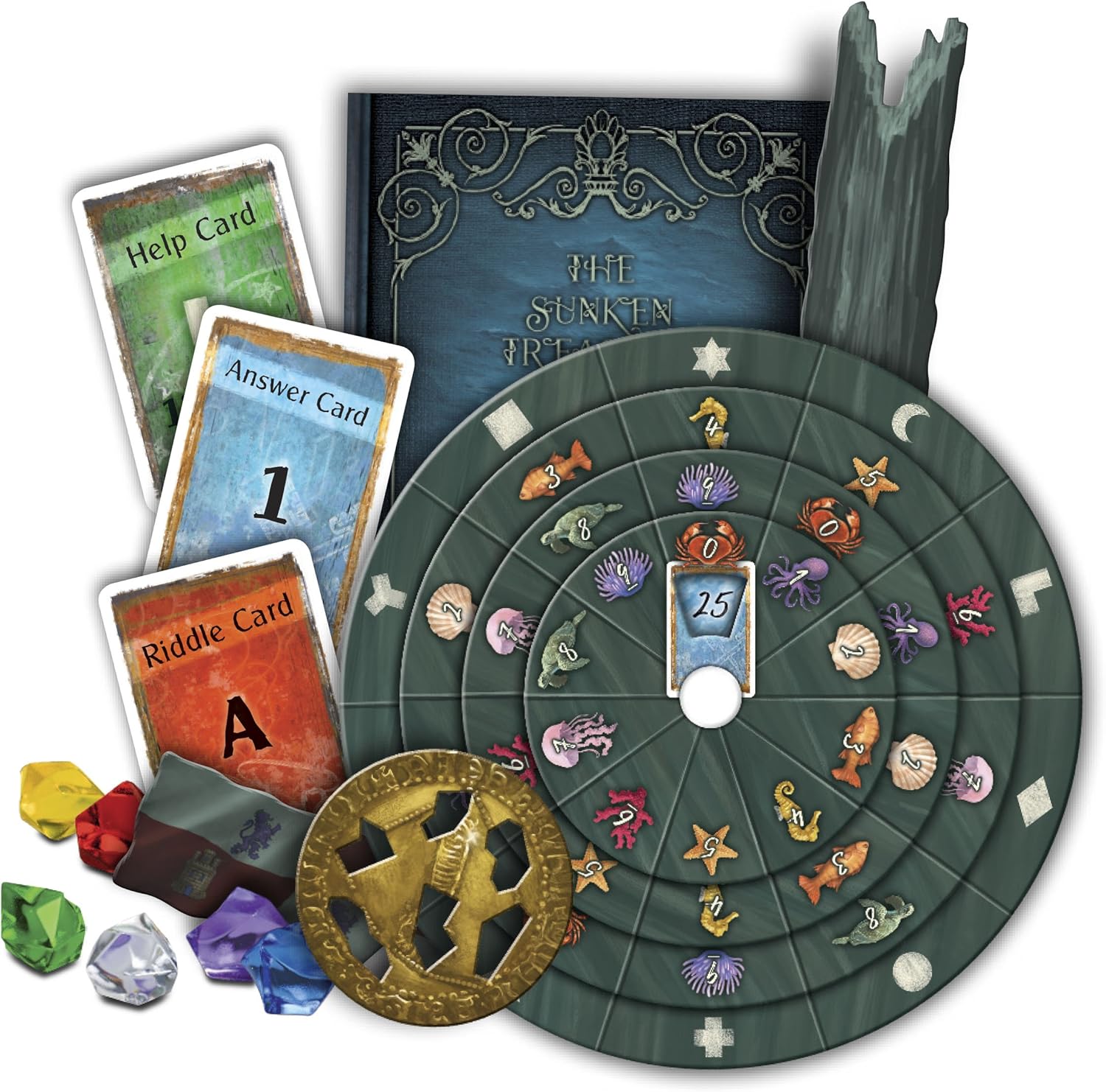 Thames & Kosmos EXIT: The Sunken Treasure – Beginner Level Escape Room Board Game for 1-4 Players 3