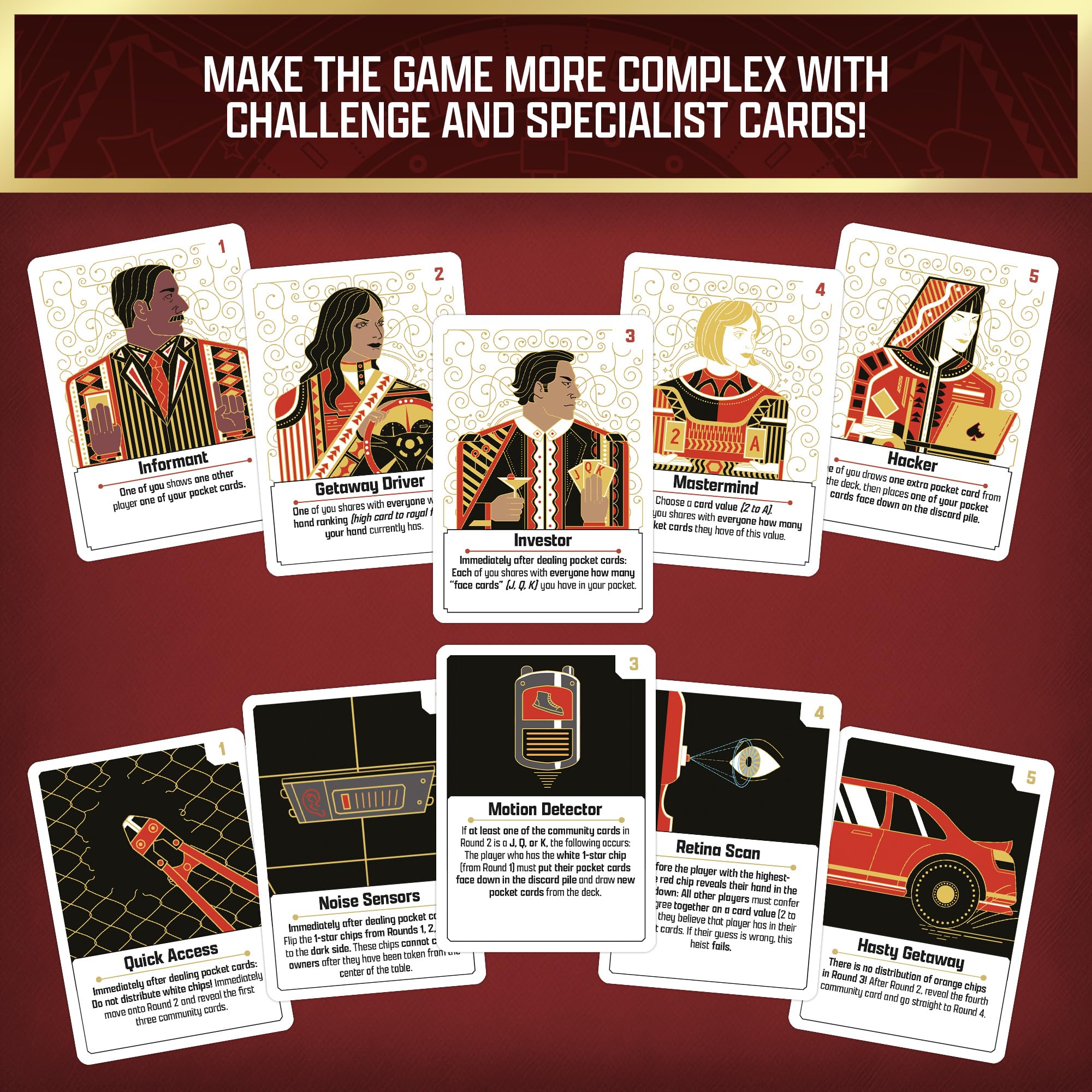 Thames & Kosmos The Gang Card Game | Cooperative Poker-Inspired Strategy Game 6