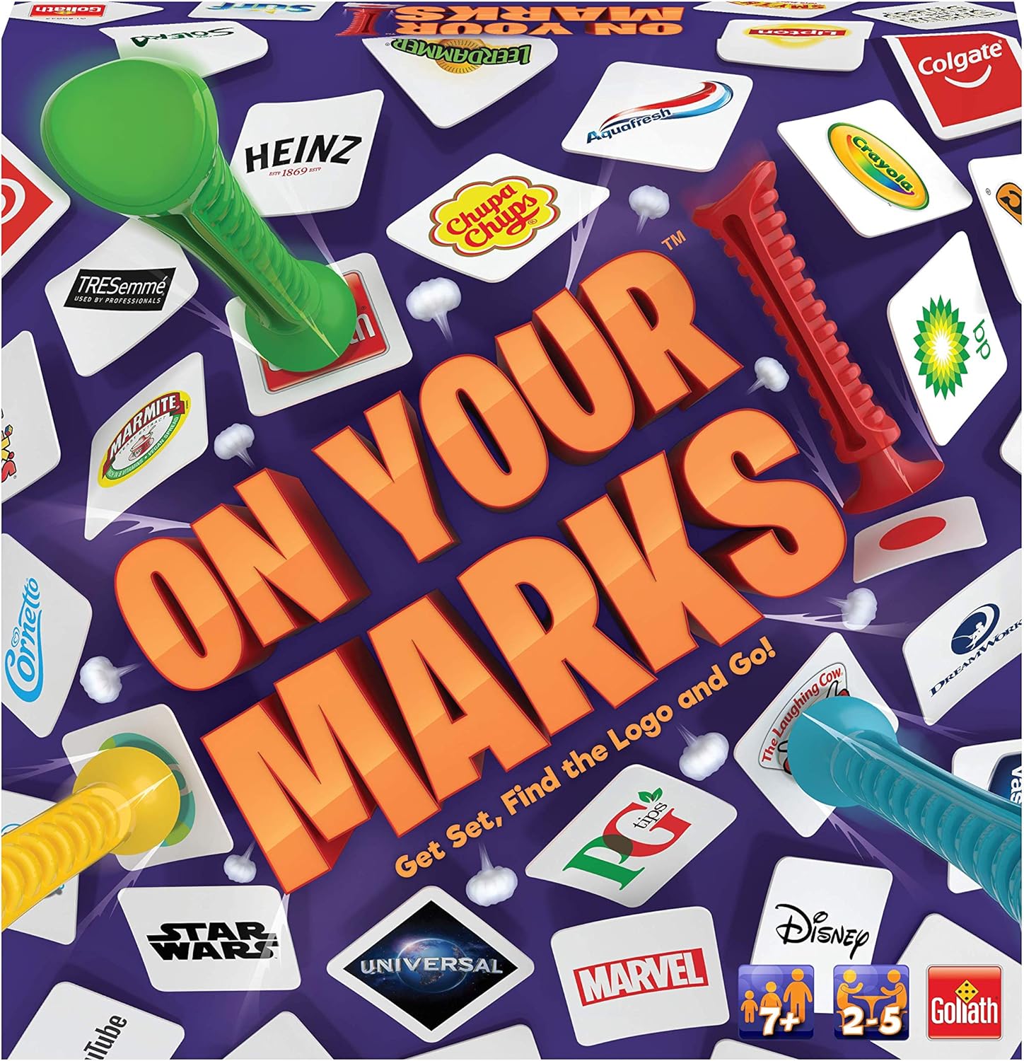 Goliath Games On Your Marks Board Game