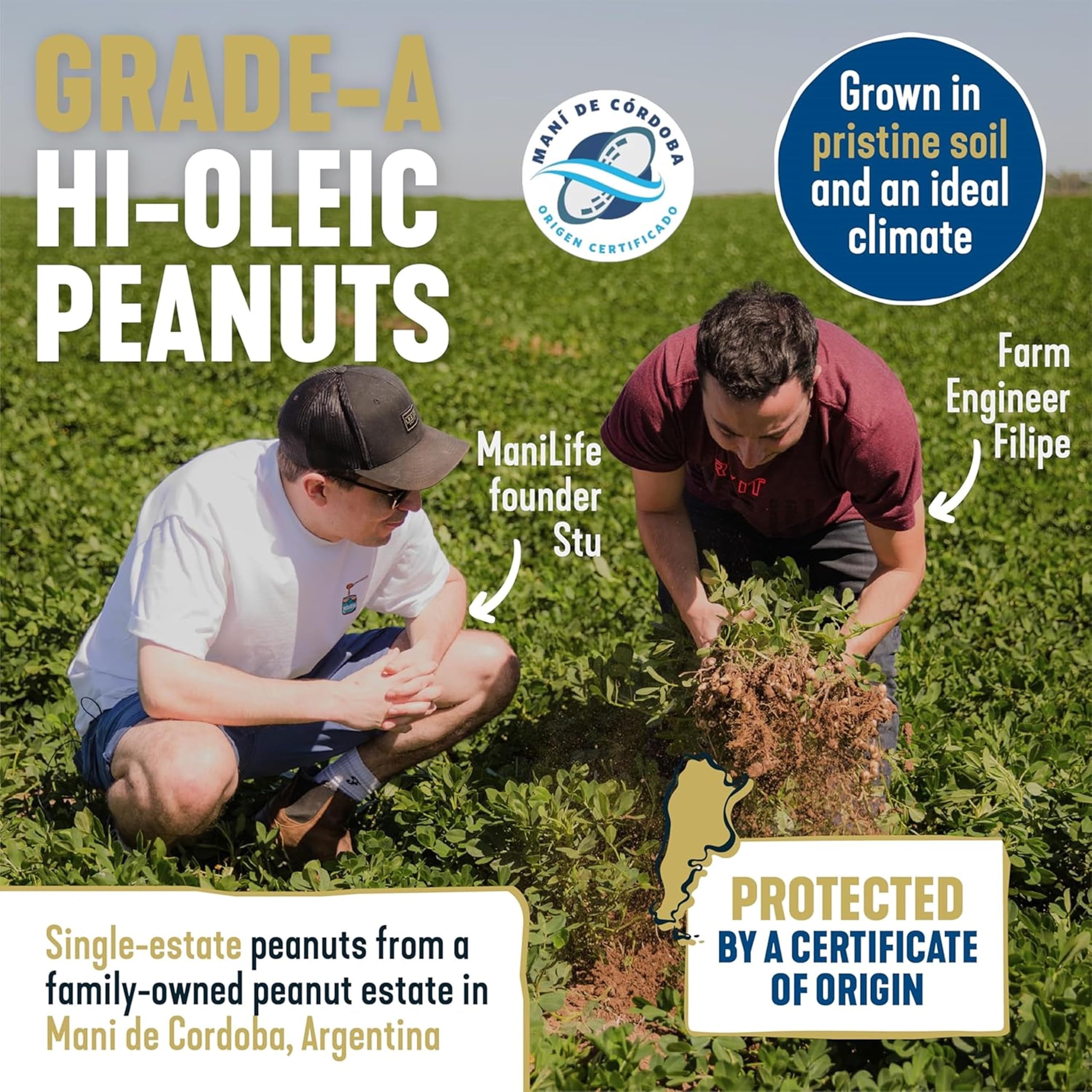 ManiLife Original Roast Smooth Peanut Butter, 900g Tub - Small Batch Vegan 8