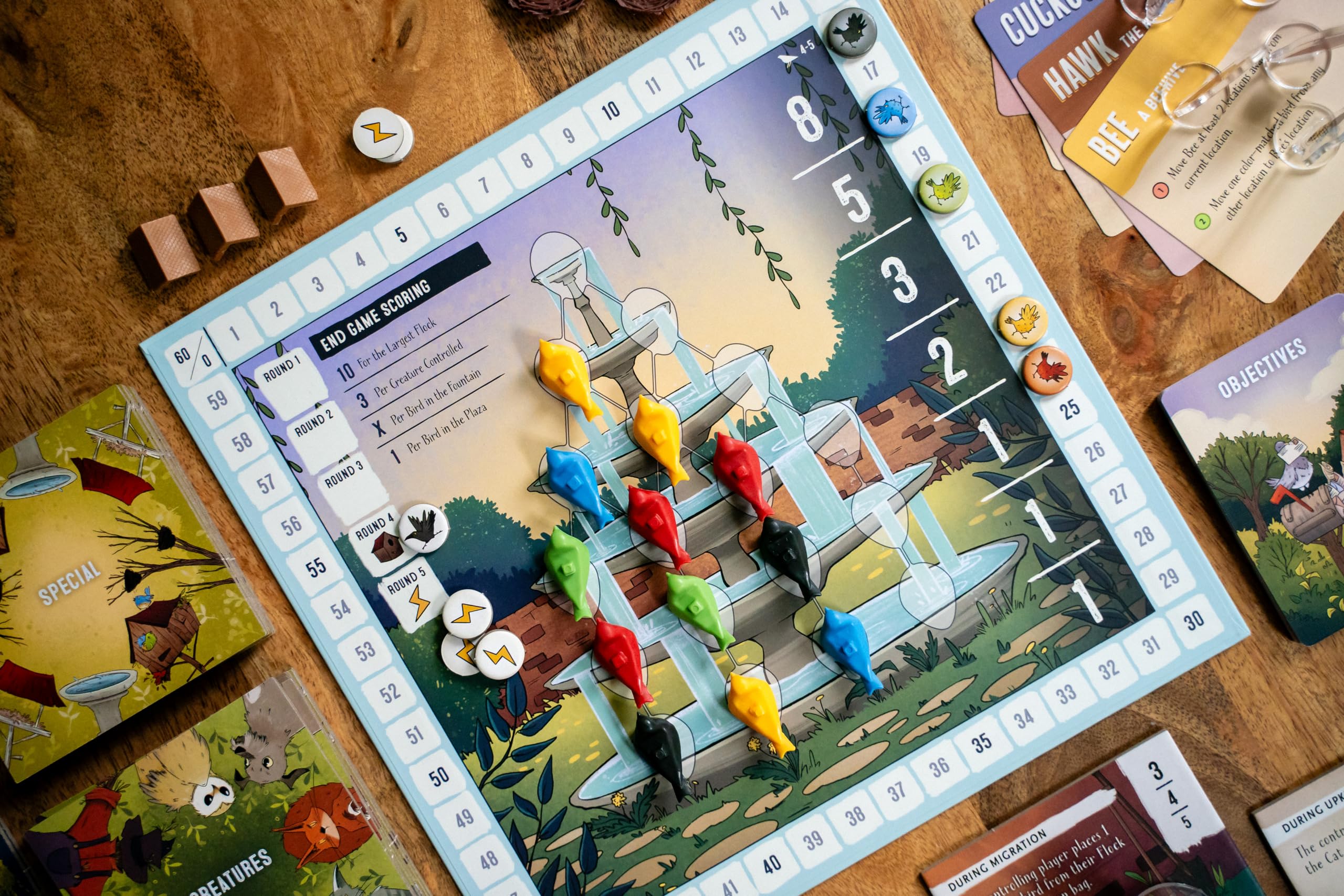 Inside Up Games Perch Board Game | Fast-Paced Area Control Strategy | Ages 14+ 5