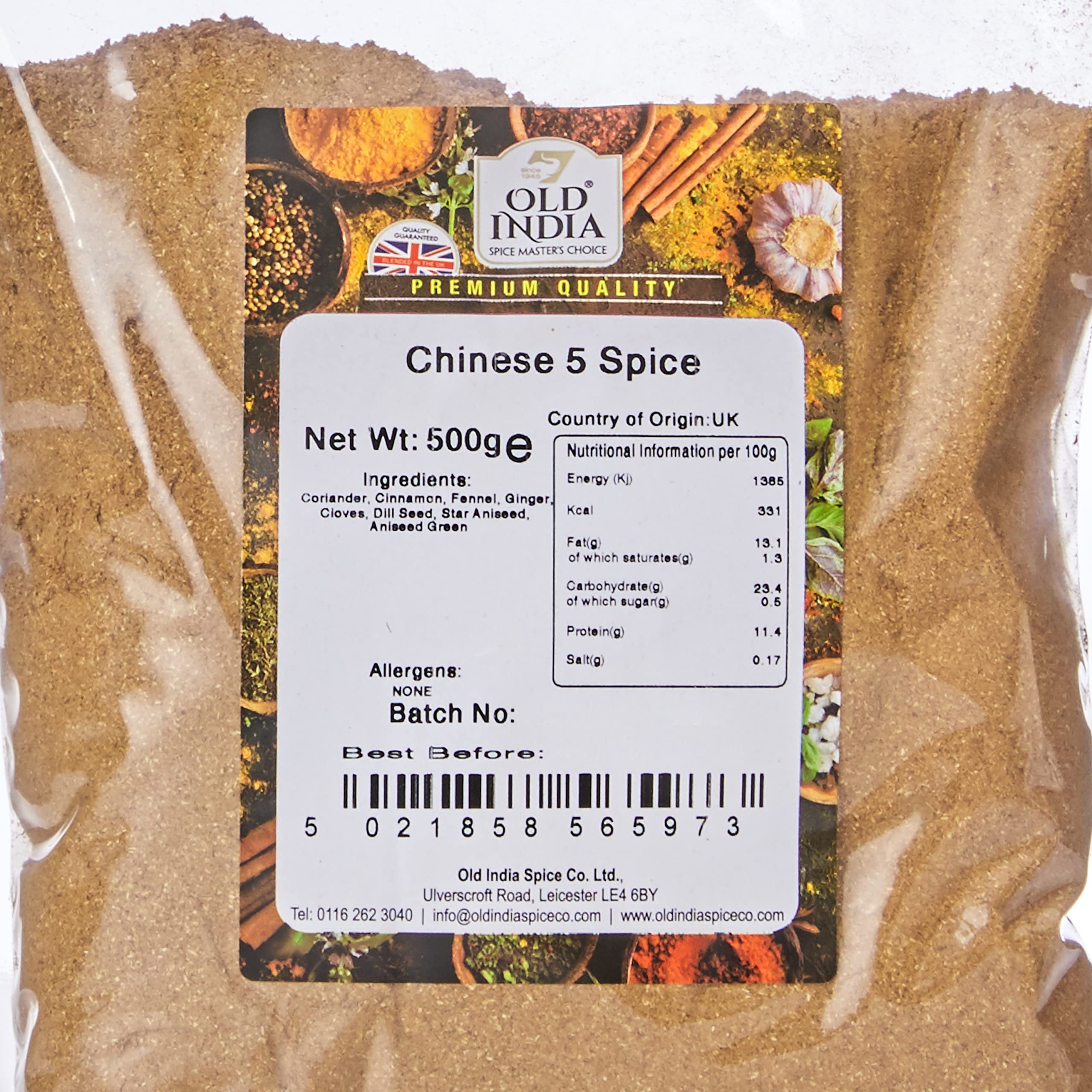 Old India Chinese 5 Spice 500 g 3