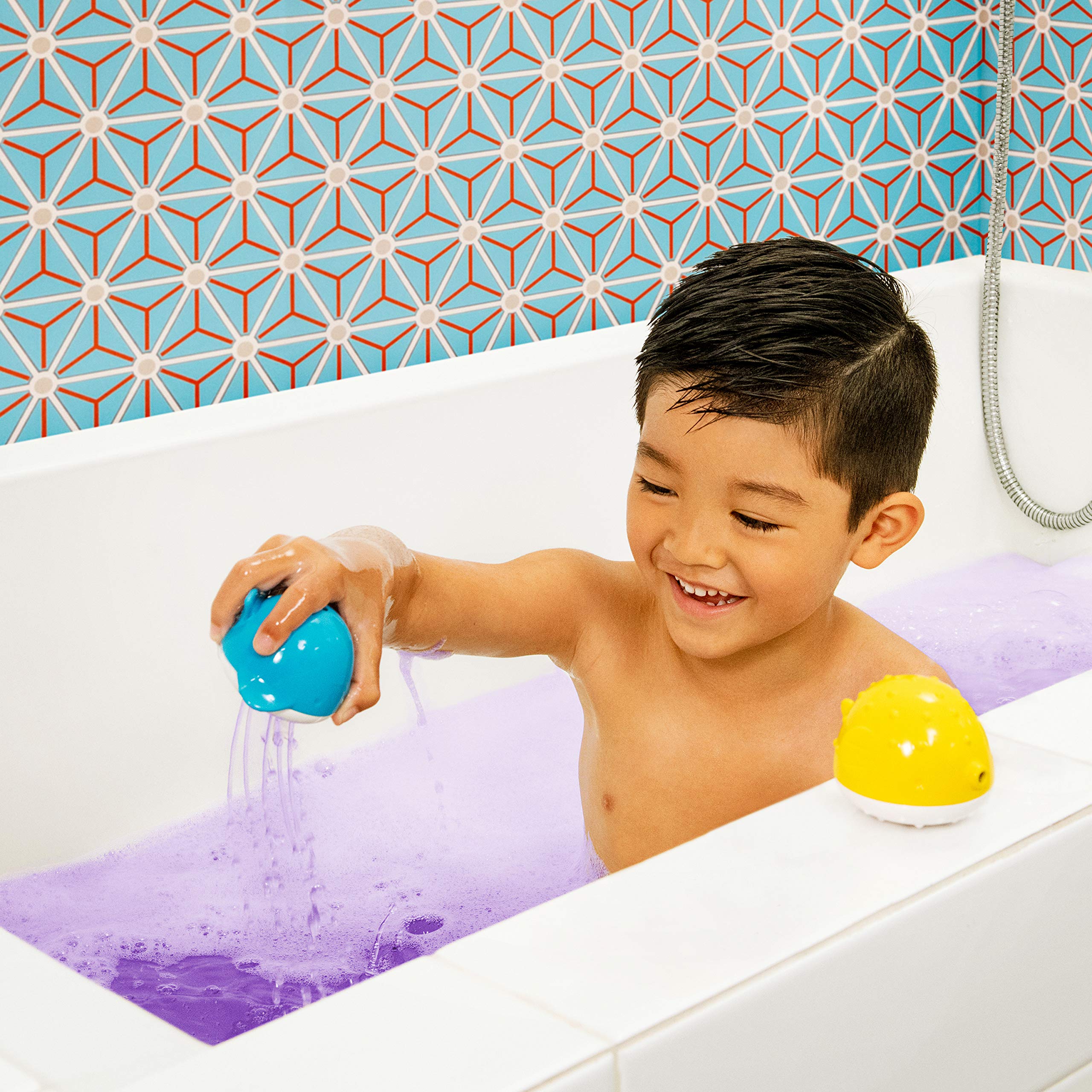 Munchkin Colour Buddies Bath Bombs & Toy Dispenser Set | 20 Count | Ages 24 Months+
