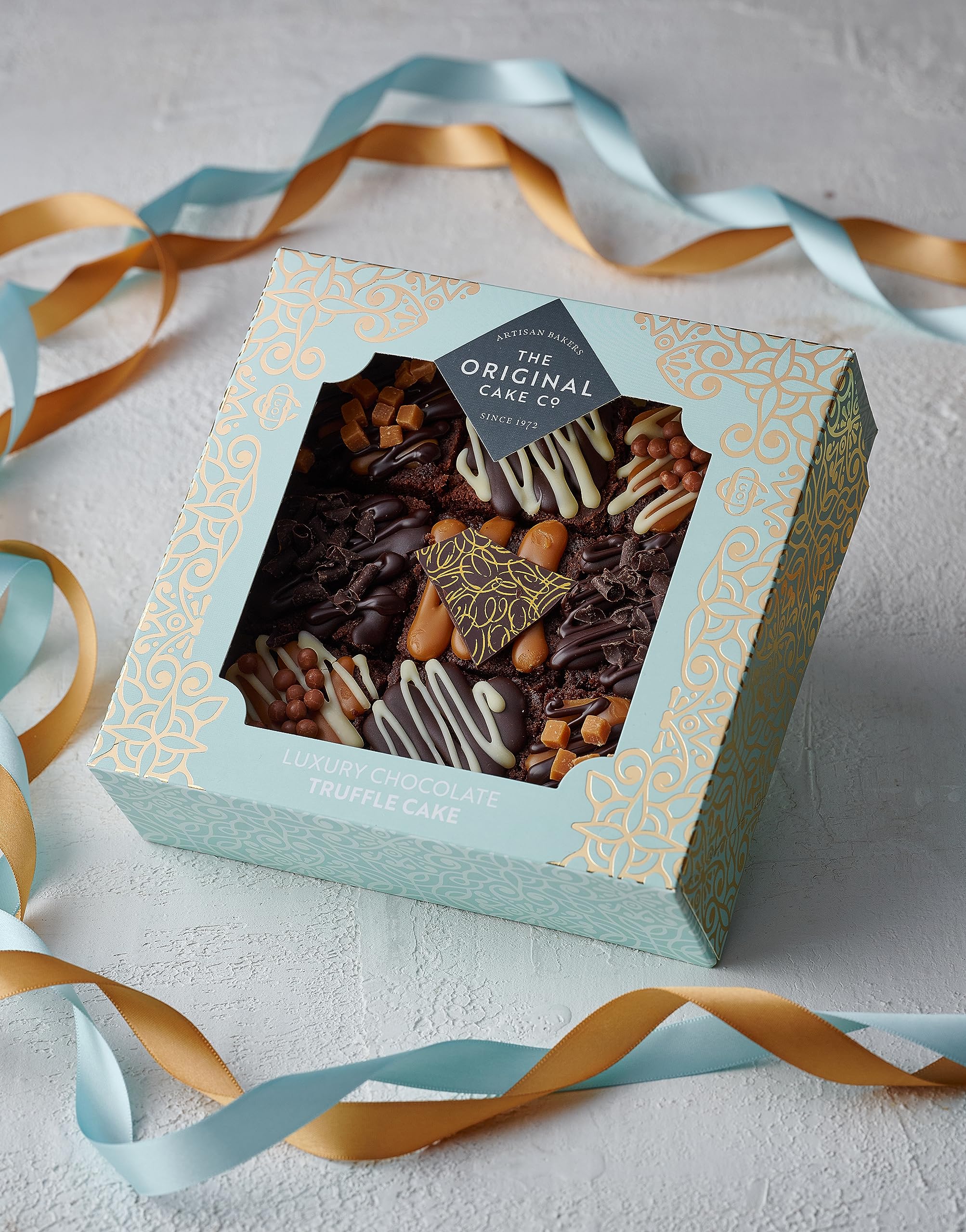 The Original Cake Company – Auswahl an Schokoladen-Karamell-Geburtstagskuchen 4