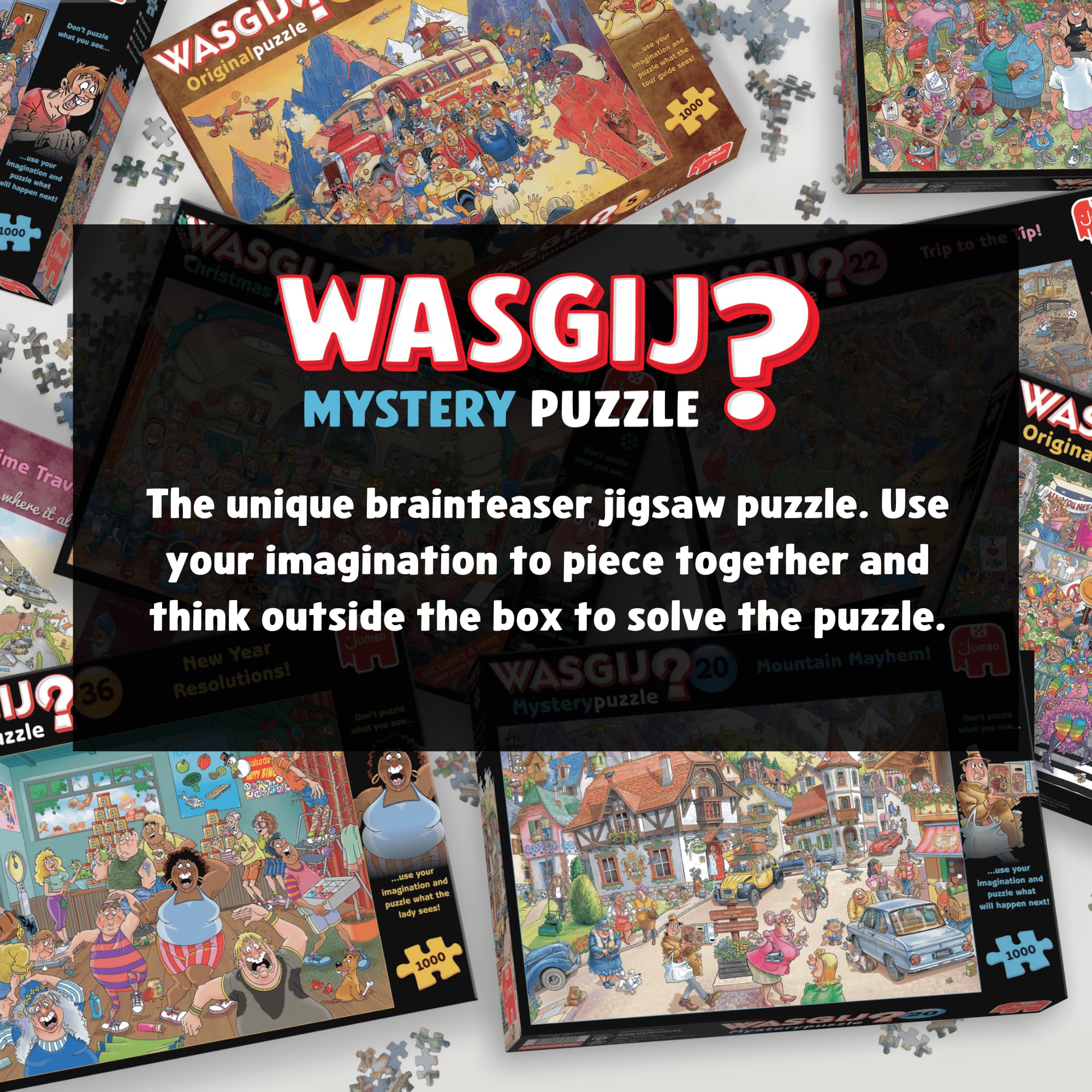 Wasgij Mystery 23: Pooch Parlour - 1000 Piece Jigsaw Puzzle for Adults 13
