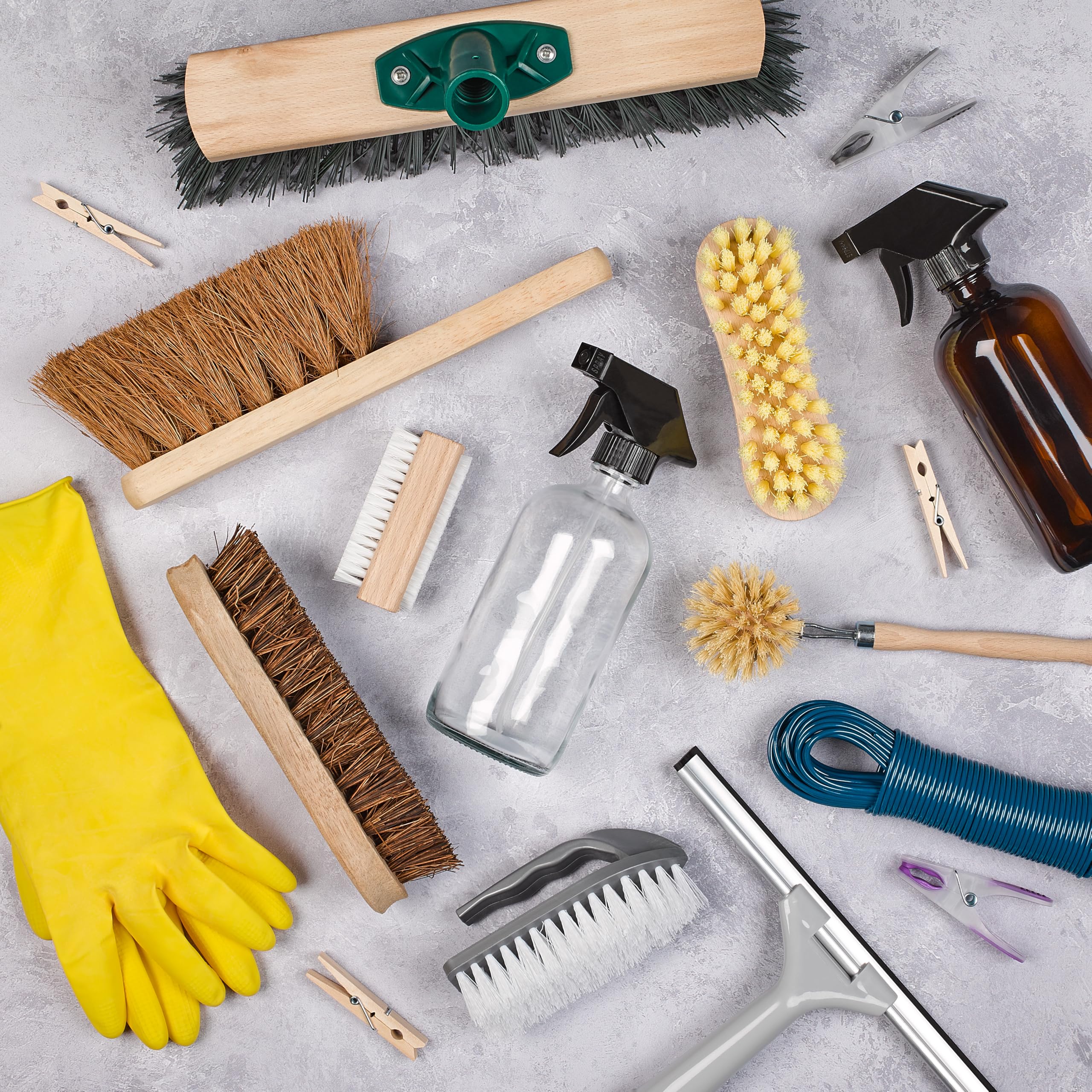 Elliott - Scrubbing Brush with Handle 9