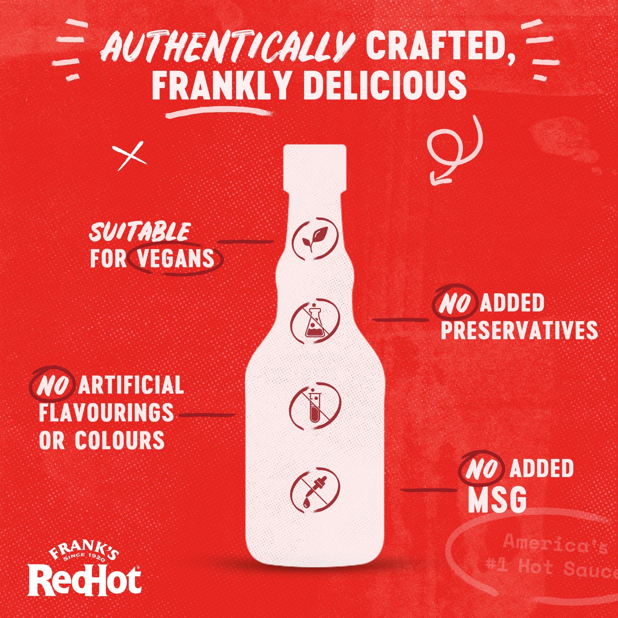 Frank's RedHot Fire-Roasted Jalapeño Craft Hot Sauce 135 ML, Pack of 2 4