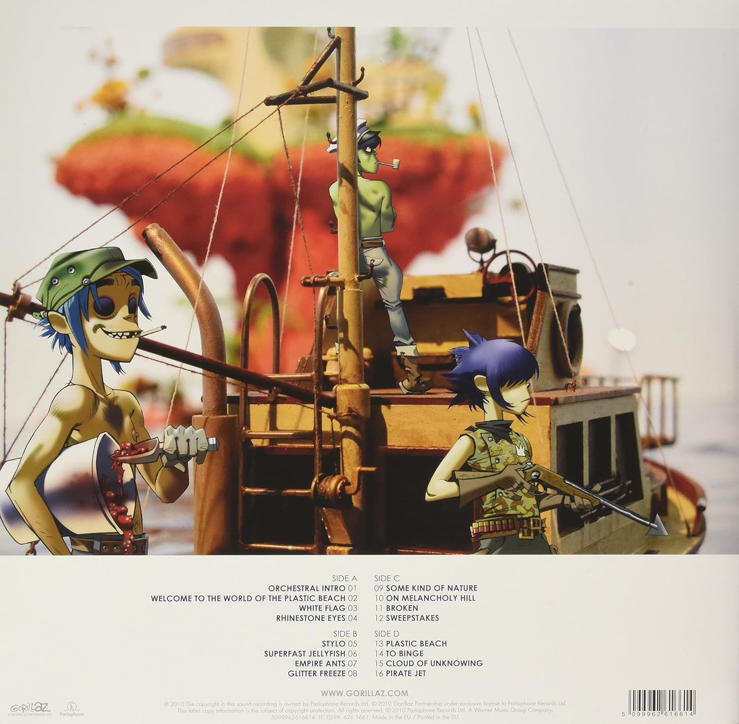 Gorillaz - Plastic Beach Audio CD