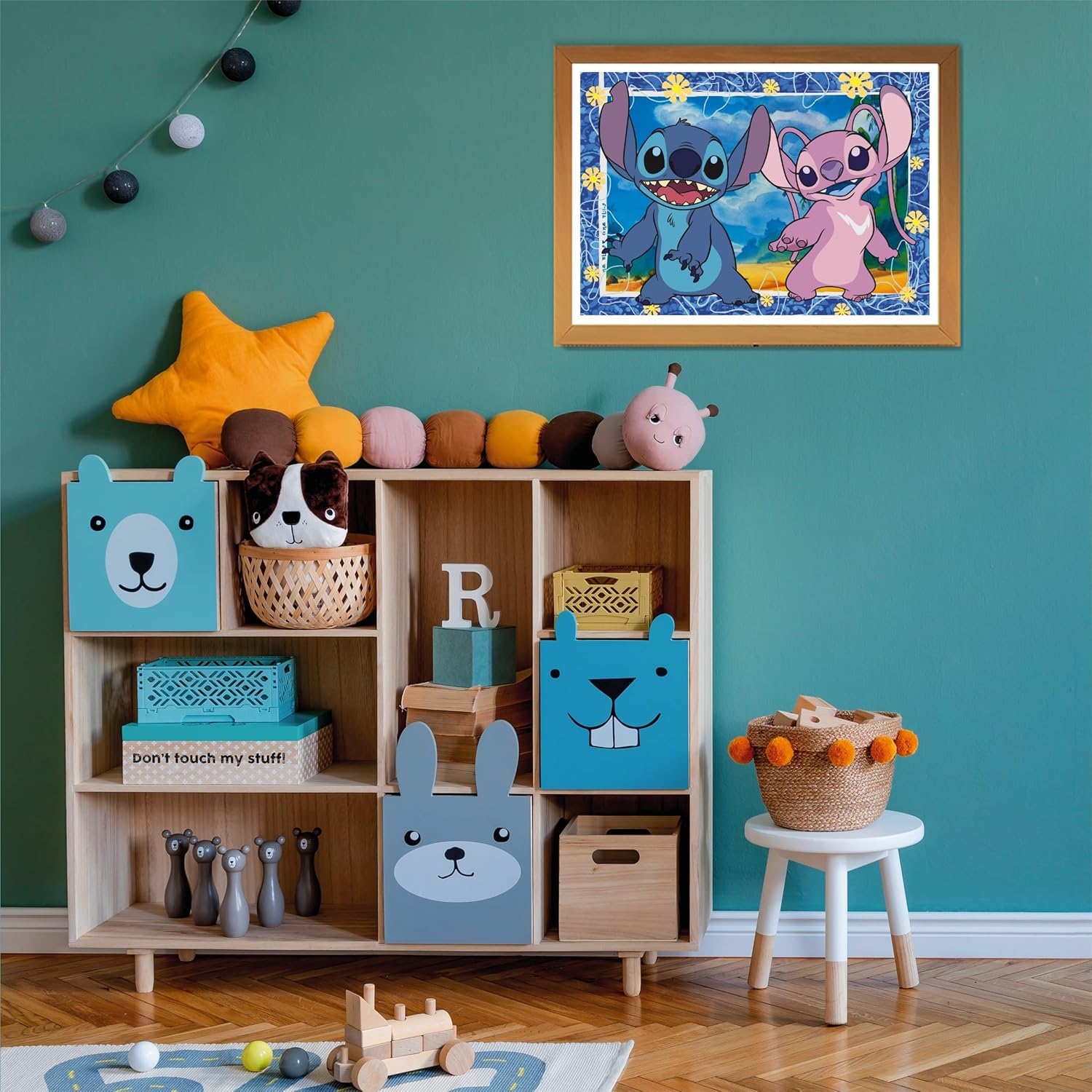 Clementoni Disney Stitch SuperColor Jigsaw Puzzle - 104 Pieces for Kids 7