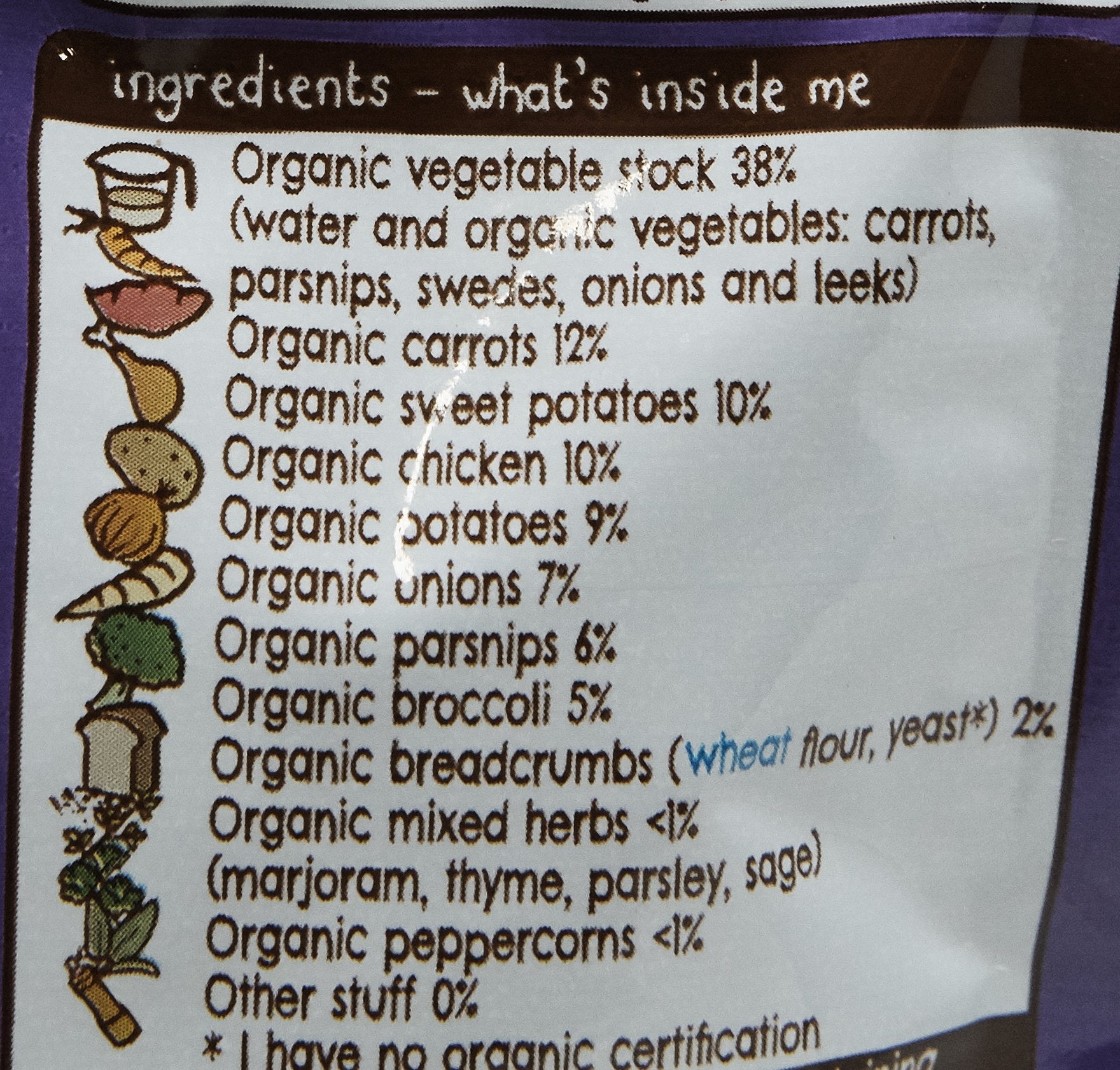 Ella's Kitchen Bio-Hähnchenbraten mit Käse, 130 g 4