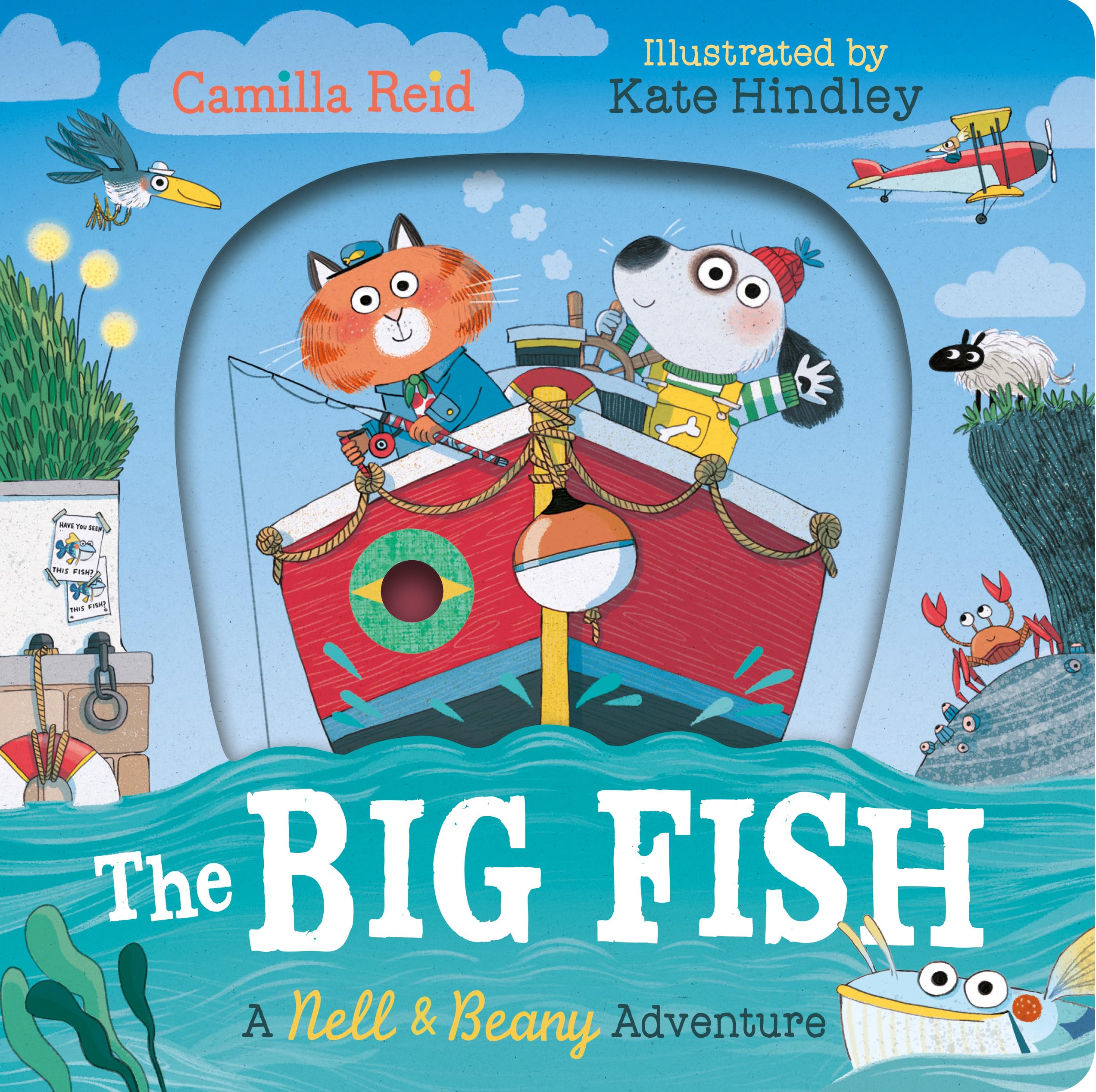 MACMILLAN Nell and Beany: The Big Fish | Board Book | Ages 2-4 1