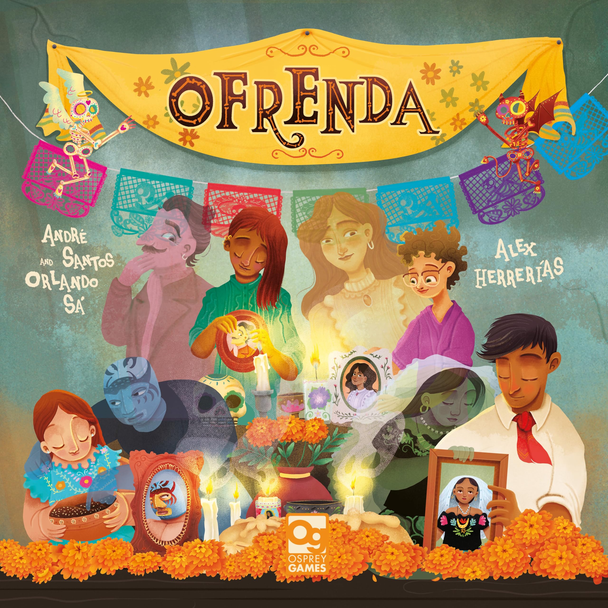 Osprey Games Ofrenda Board Game | 1-4 Players | 60 Min Play Time