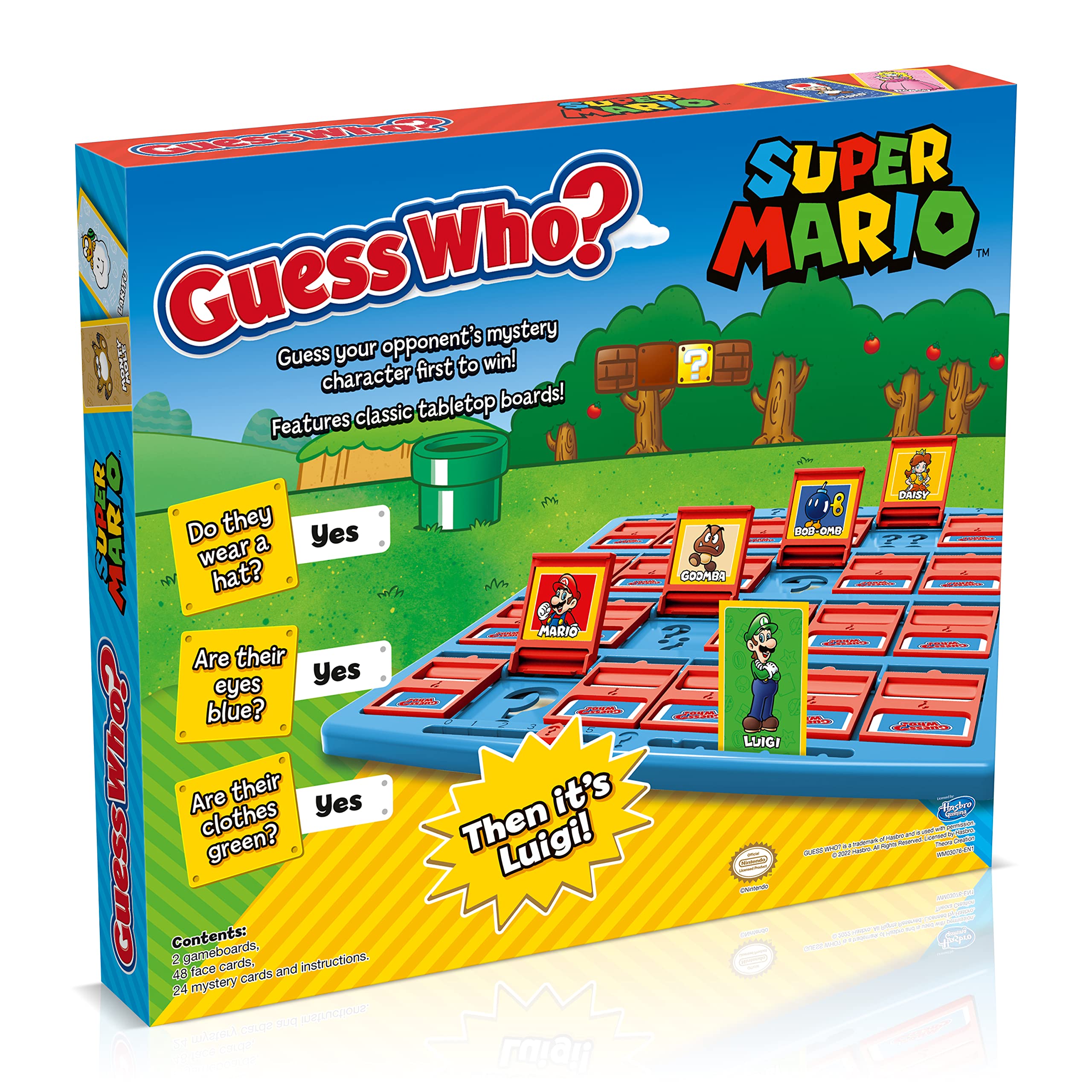 Winning Moves Marvel Guess Who? Board Game for Ages 3+ 4