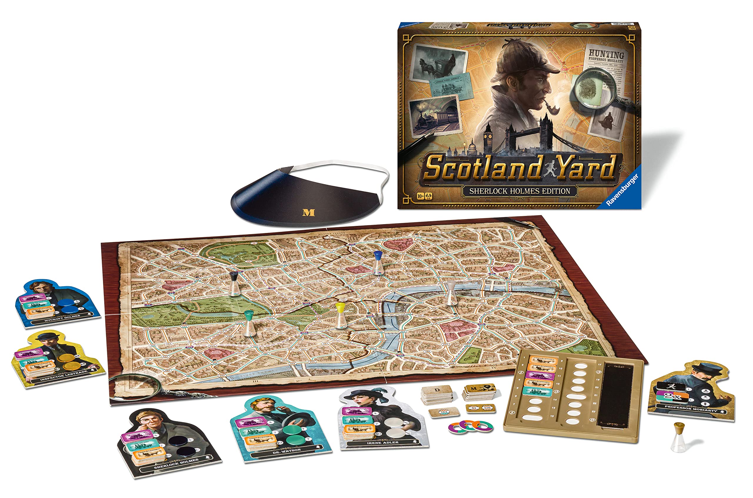 Ravensburger Scotland Yard Sherlock Holmes Edition Strategy Board Game | 2-6 Players | Ages 10+ 2