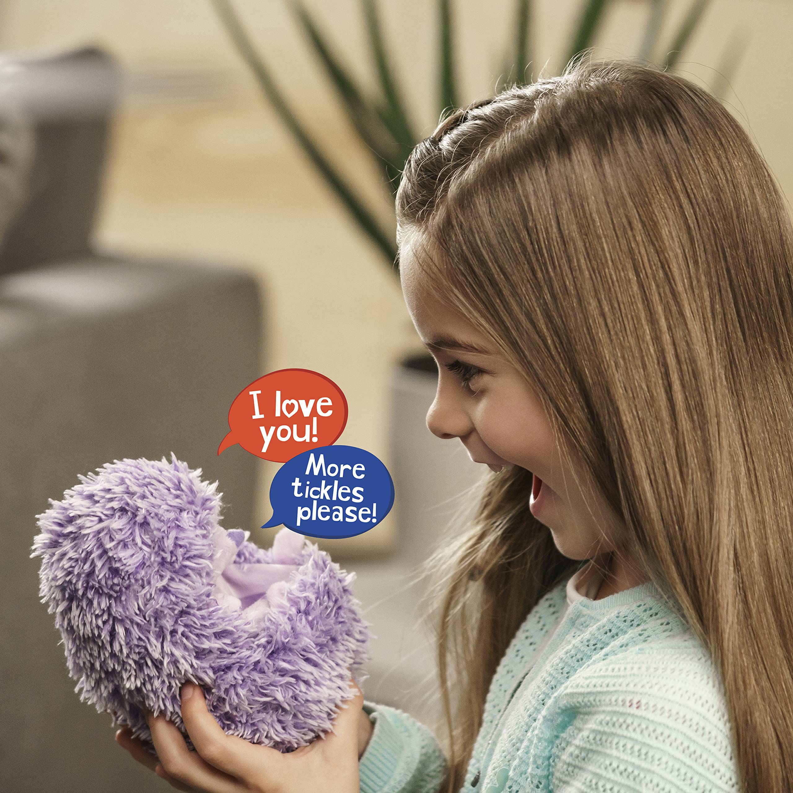 Curlimals Higgle The Hedgehog - Interactive Plush Toy with 50+ Sounds & Reactions, 3+ Years 6