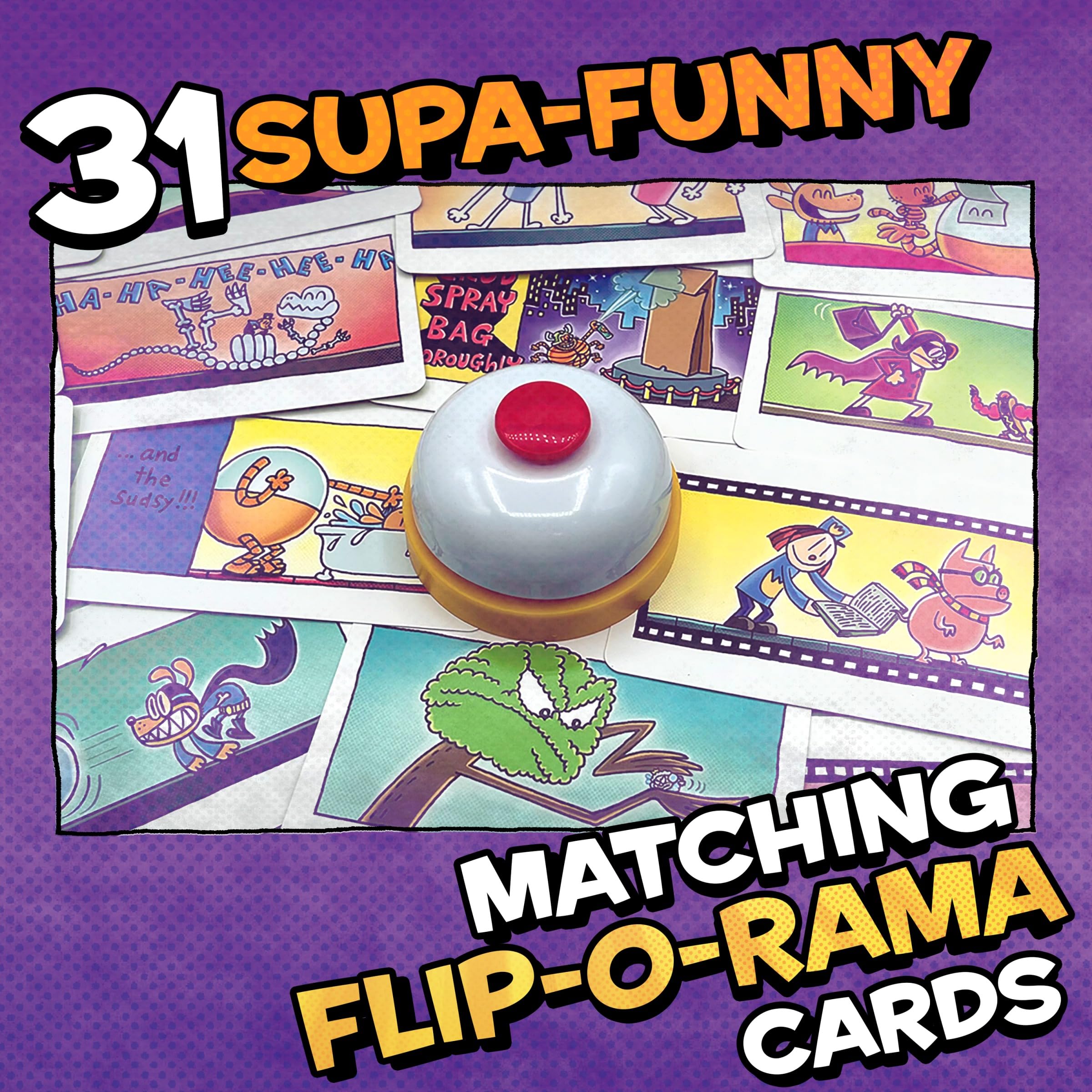 University Games Dog Man The Flip-O-Rama Game 9