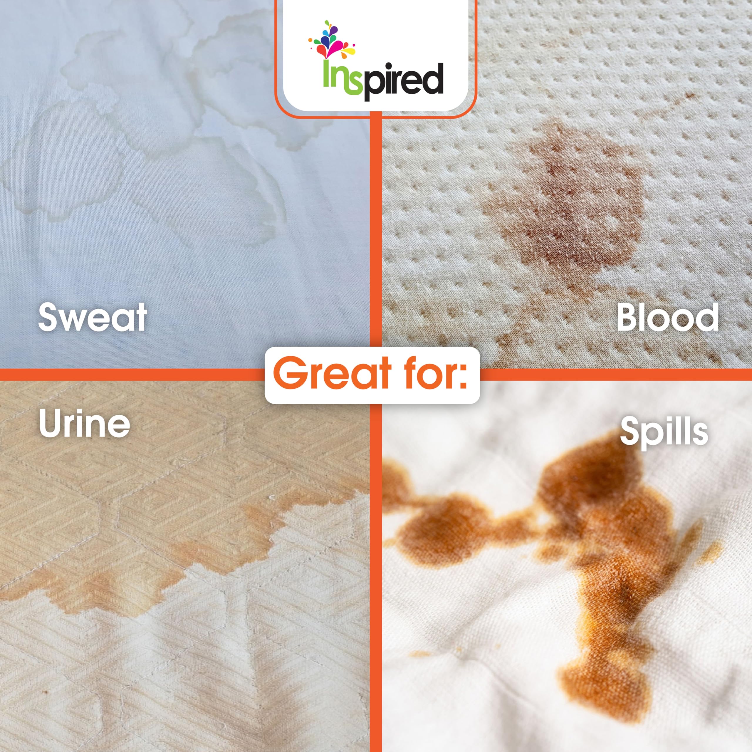 Inspired Professional Mattress Stain Remover Foam - Organic Stain Removal | 500 ml 4