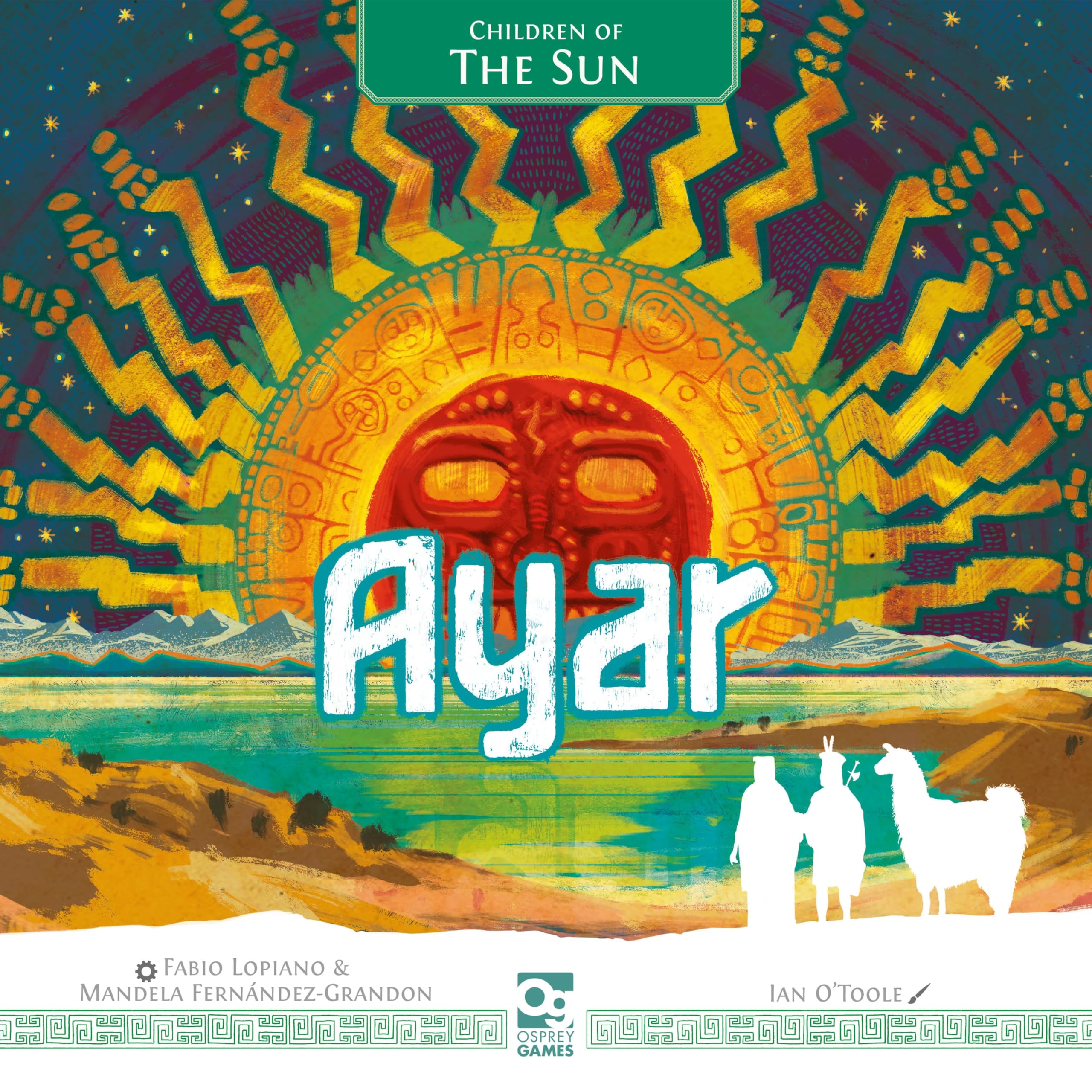 Osprey Games Ayar: Children of the Sun Board Game | Eurogame | 2-4 Players