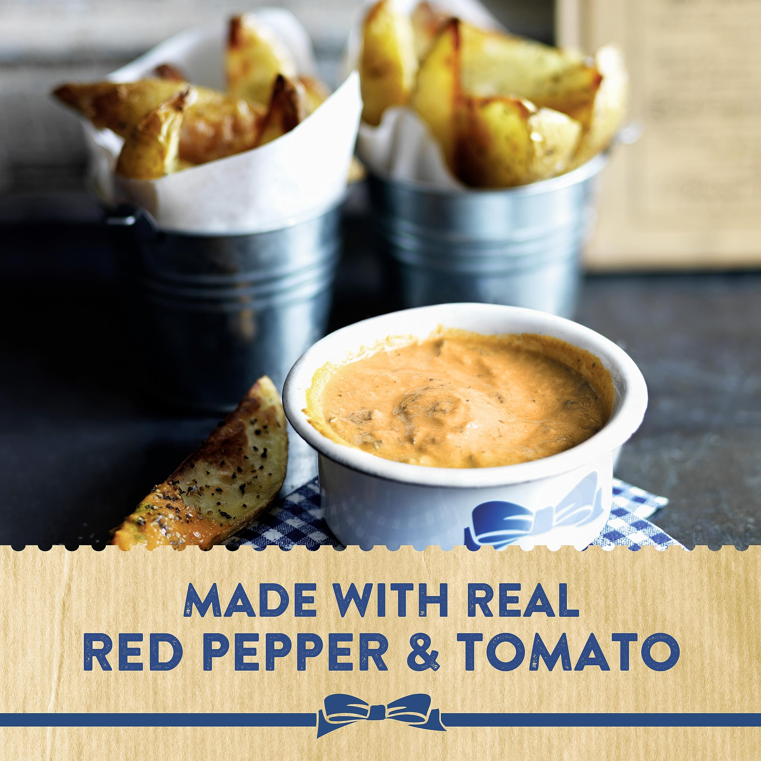 Hellmann's Real Thousand Island Salad Dressing & Dip - Vegetarian Condiment, 250g 6