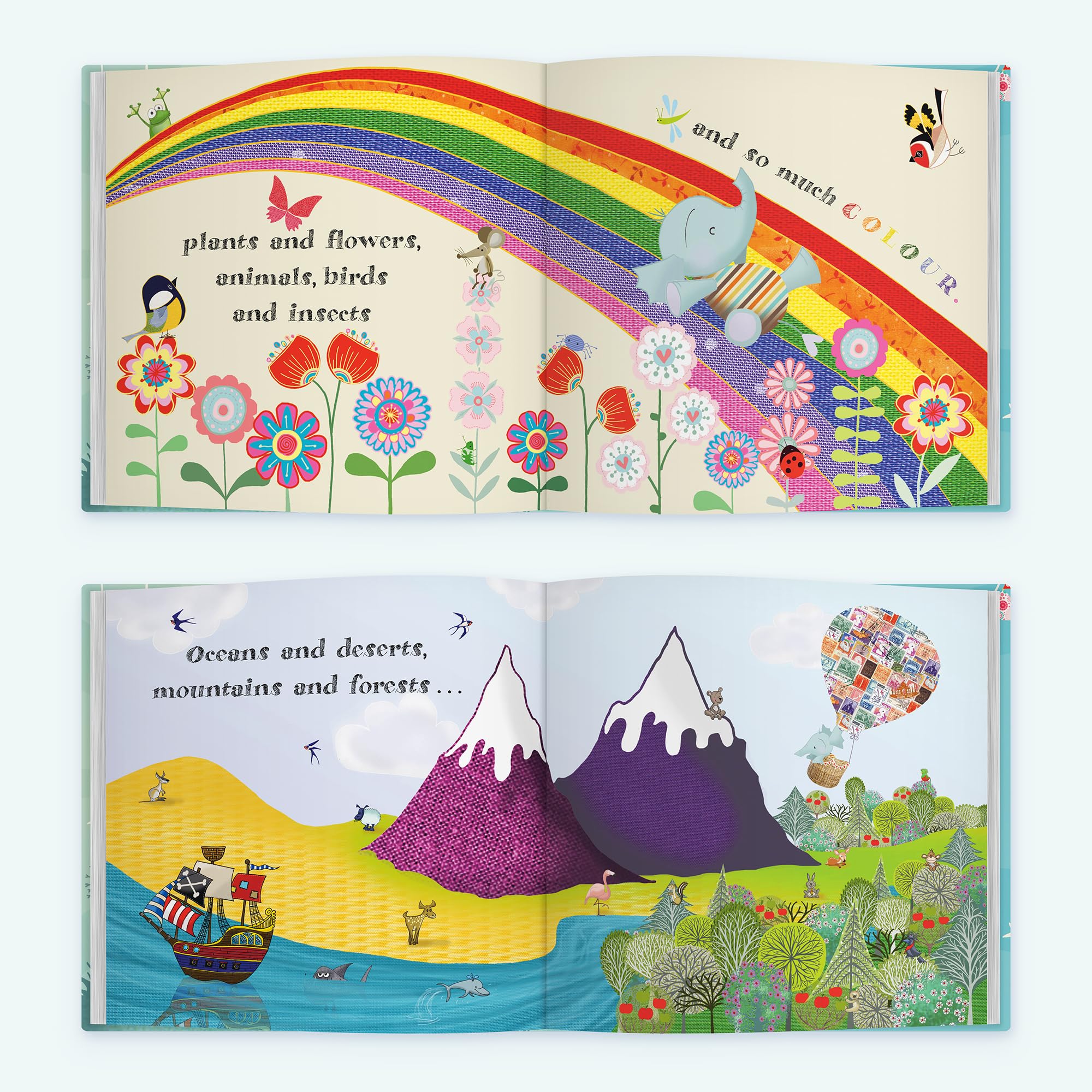 FROM YOU TO ME Welcome to the World Keepsake Gift Book for New Baby | Hardcover | 32 Pages 4