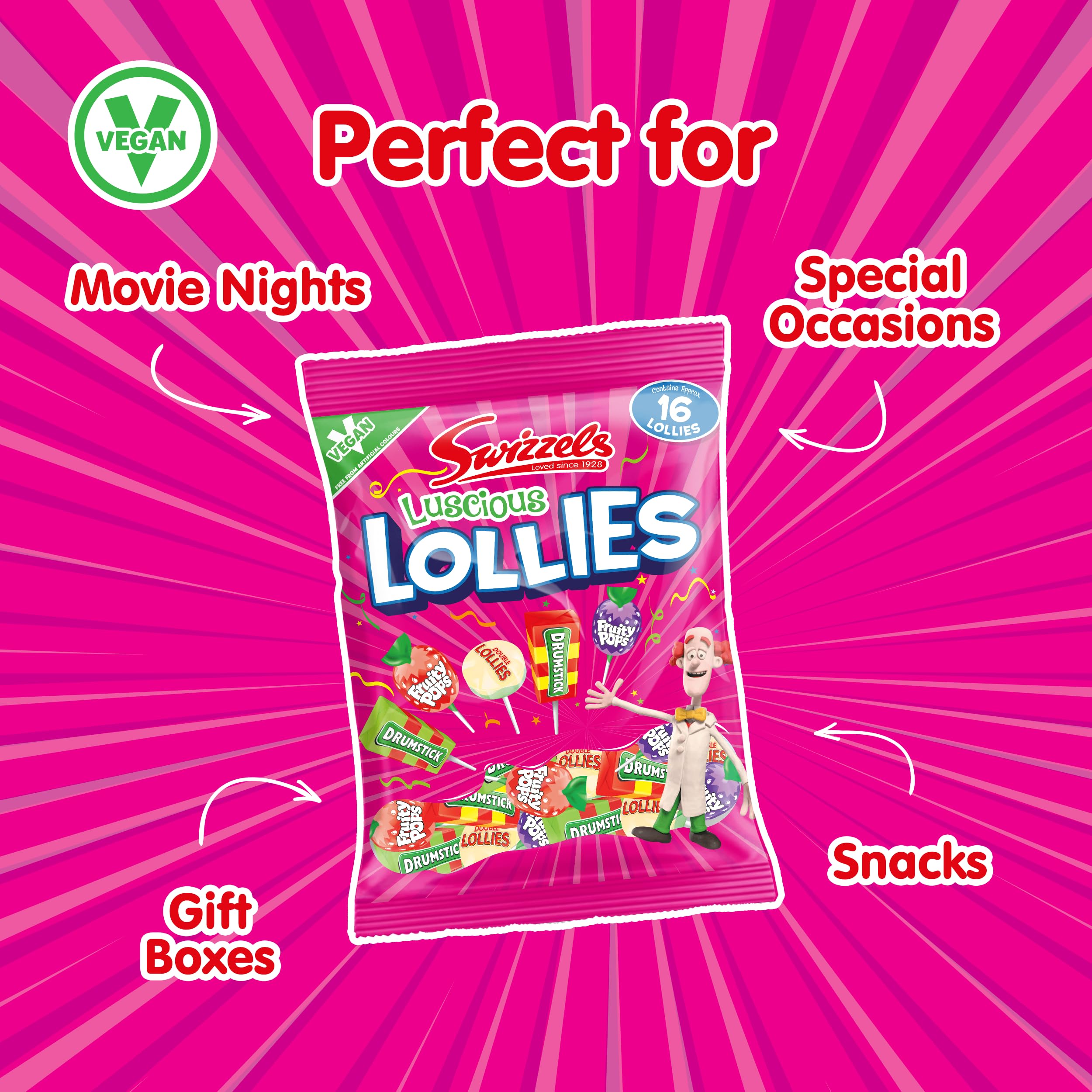Swizzels Luscious Lollies 354g 4